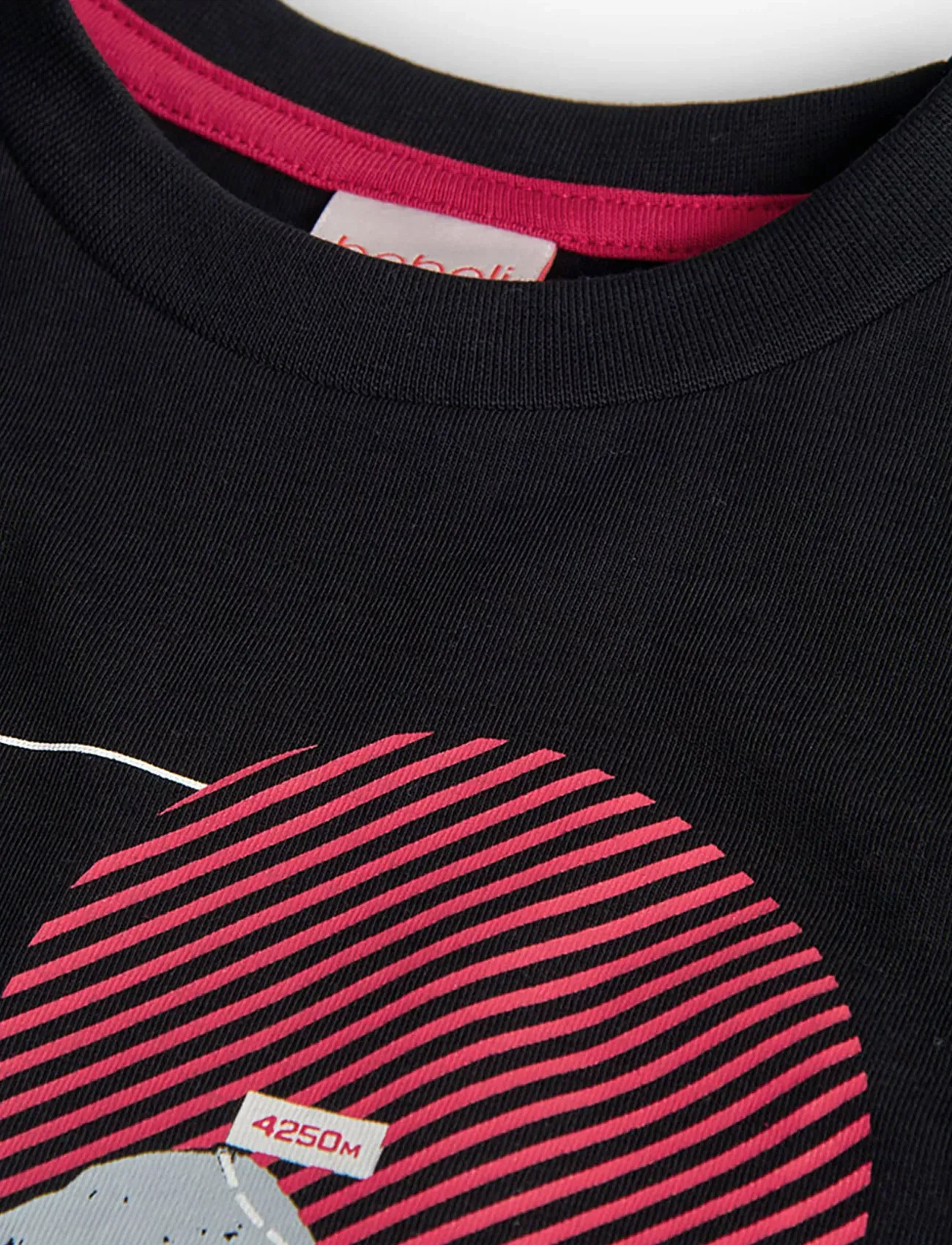 Boboli - Knit t-Shirt - long-sleeved t-shirts - black - 2