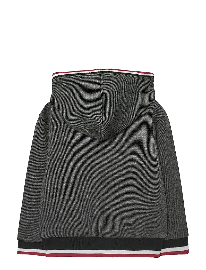 Boboli - Knit jacket fantasy - huvtröjor - black - 1