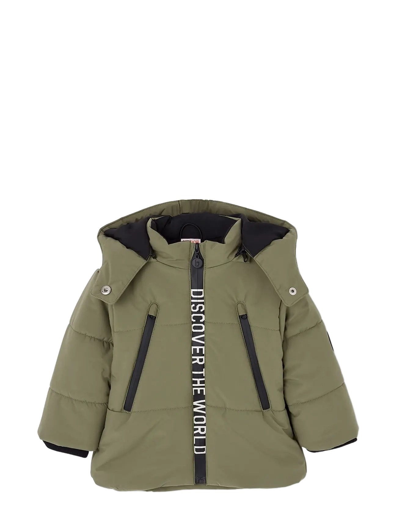 Boboli Technical fabric parka for boy - Vinterkläder - IKE / khaki/green
