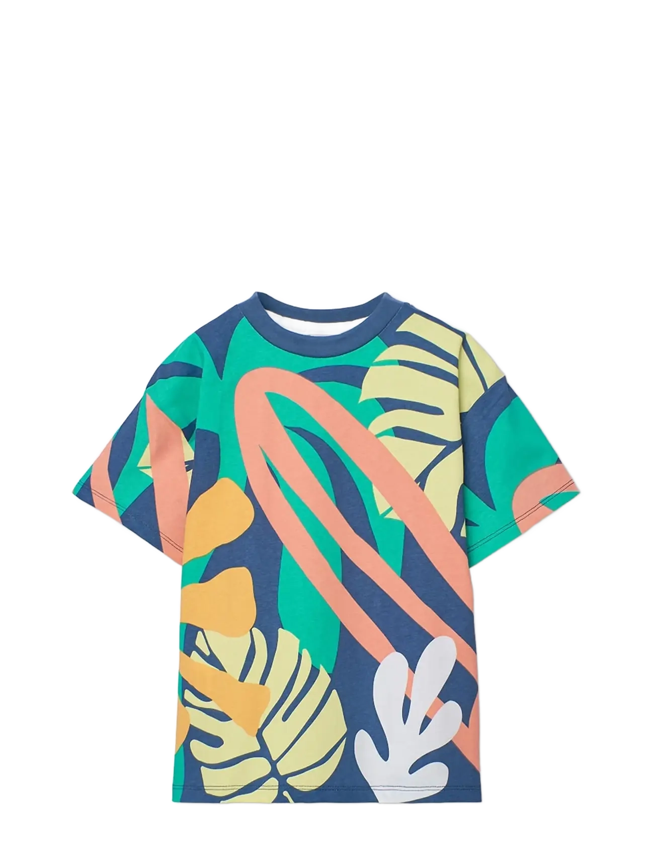 Boboli Knit t-Shirt printed for boy -BCI - Teens 140-176 - BLUE / multi