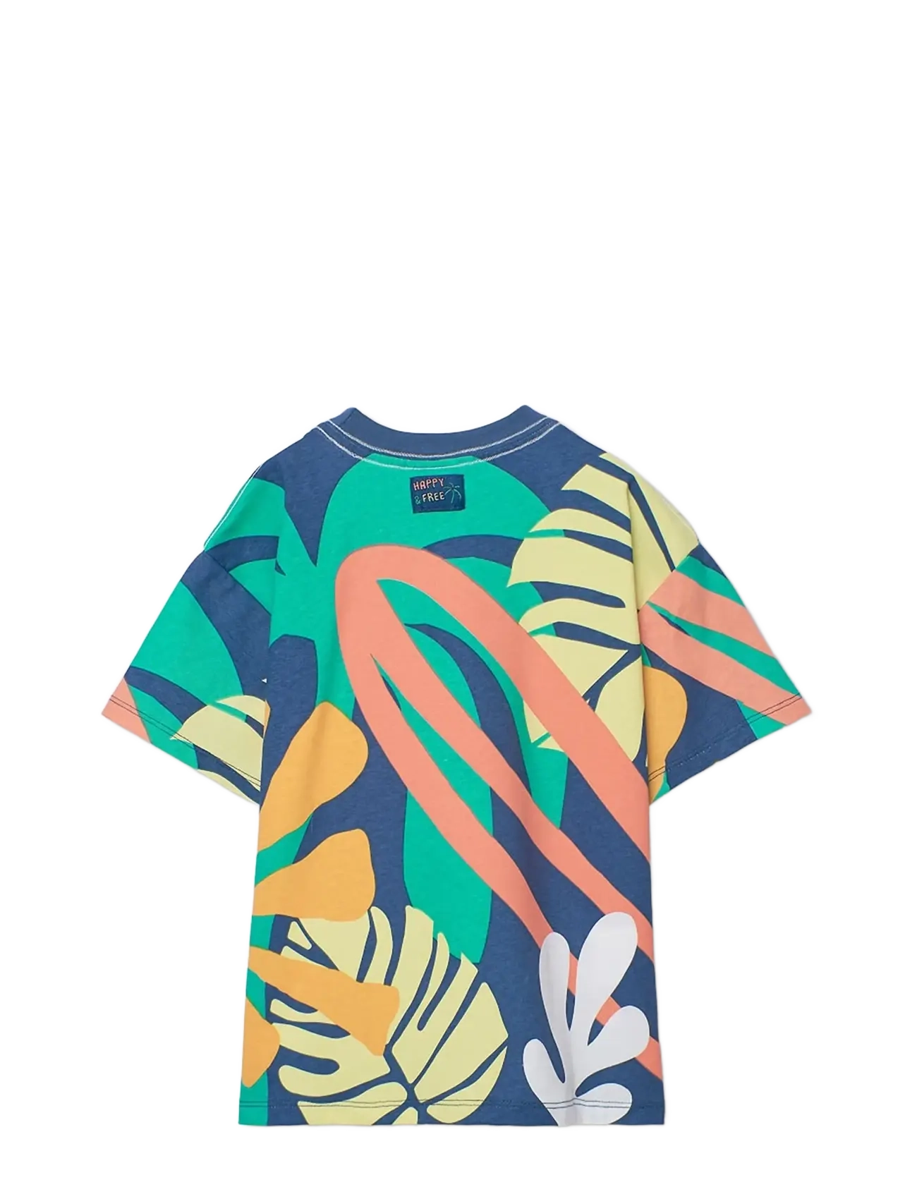 Boboli - Knit t-Shirt printed for boy -BCI - lühikeste varrukatega t-särgid - blue - 1