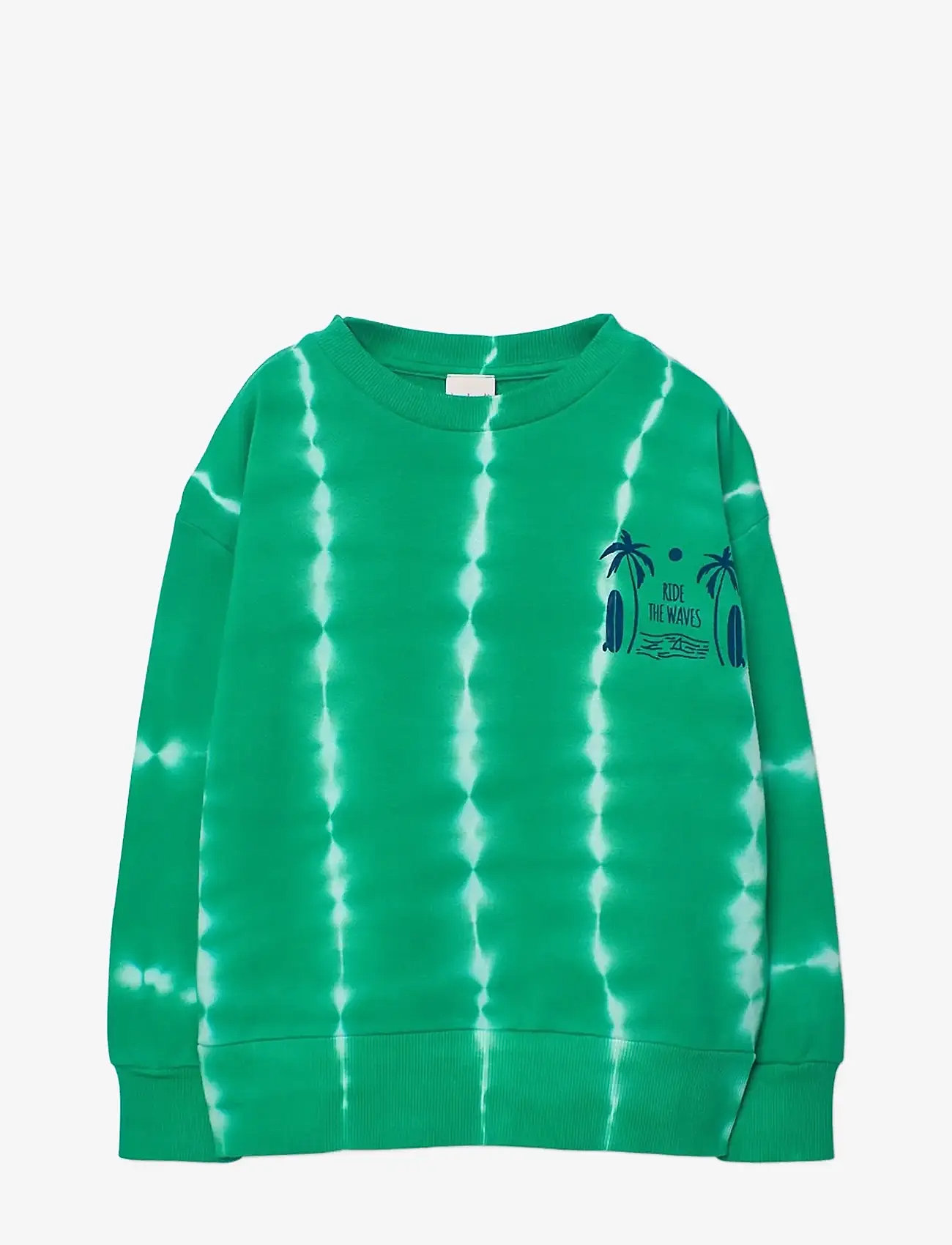 Boboli - Fleece sweatshirt dye for boy -BCI - dressipluusid - jade - 1