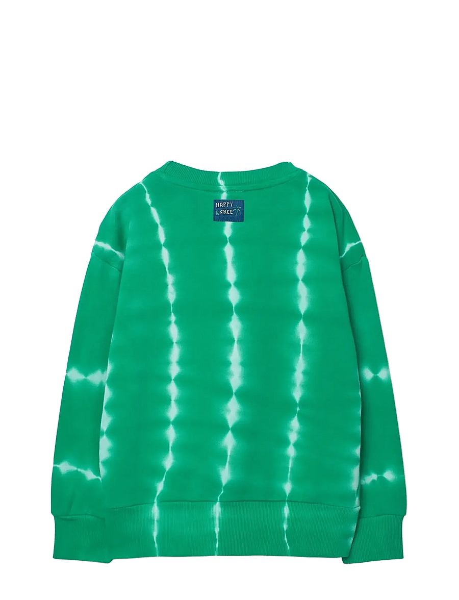 Boboli - Fleece sweatshirt dye for boy -BCI - sweatshirts - jade - 2