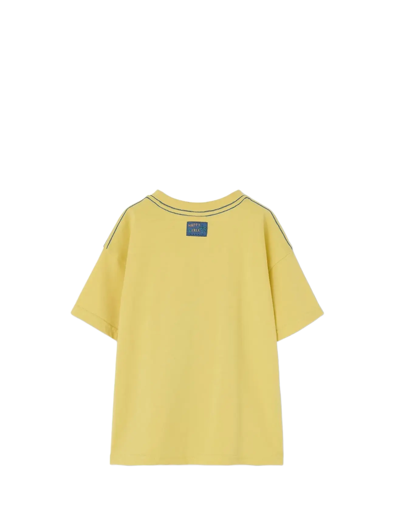 Boboli - Knit t-Shirt for boy -BCI - kurzärmelige - lemonade - 2