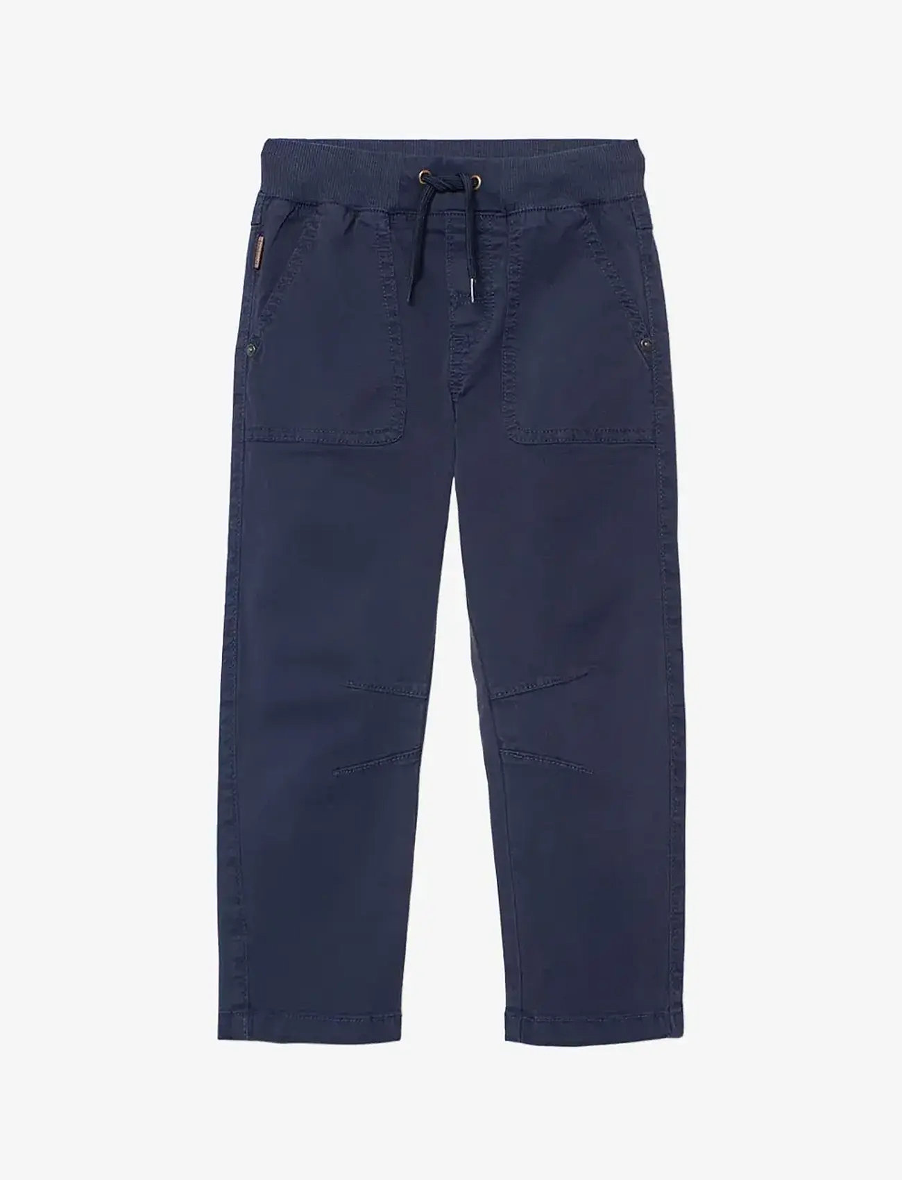 Boboli - Stretch gabardine trousers for boy -BCI - beebipüksid - navy - 0
