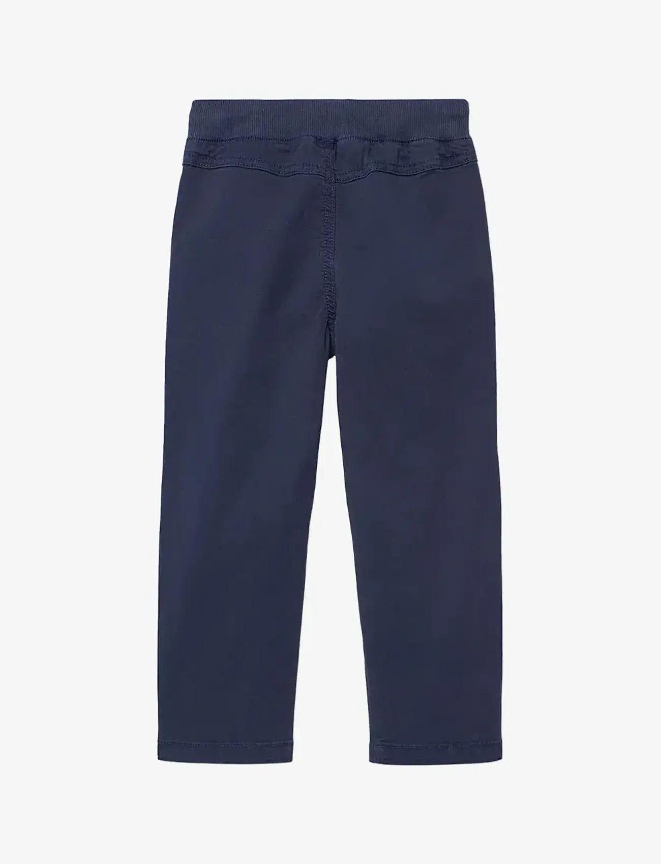 Boboli - Stretch gabardine trousers for boy -BCI - beebipüksid - navy - 1