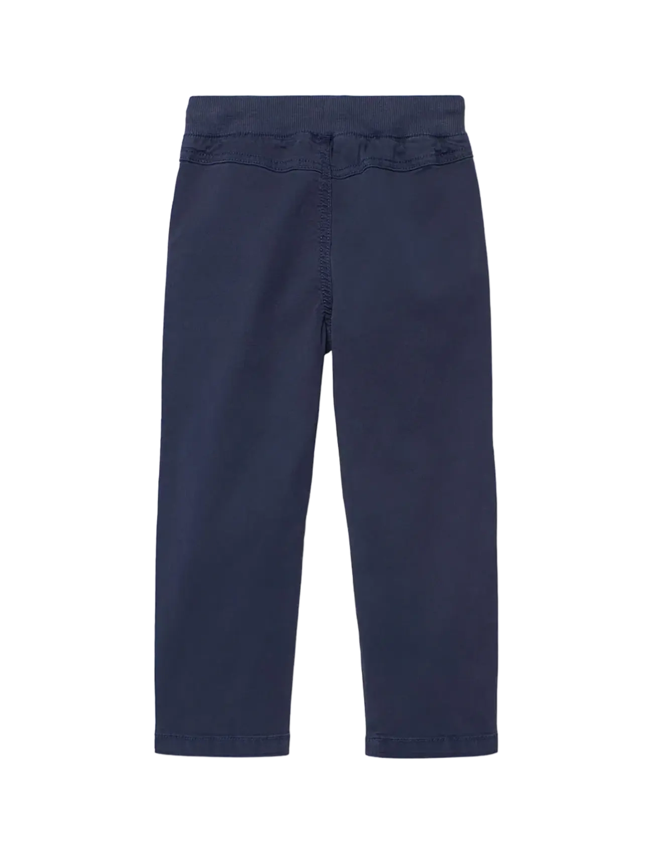 Boboli - Stretch gabardine trousers for boy -BCI - babybukser - navy - 1
