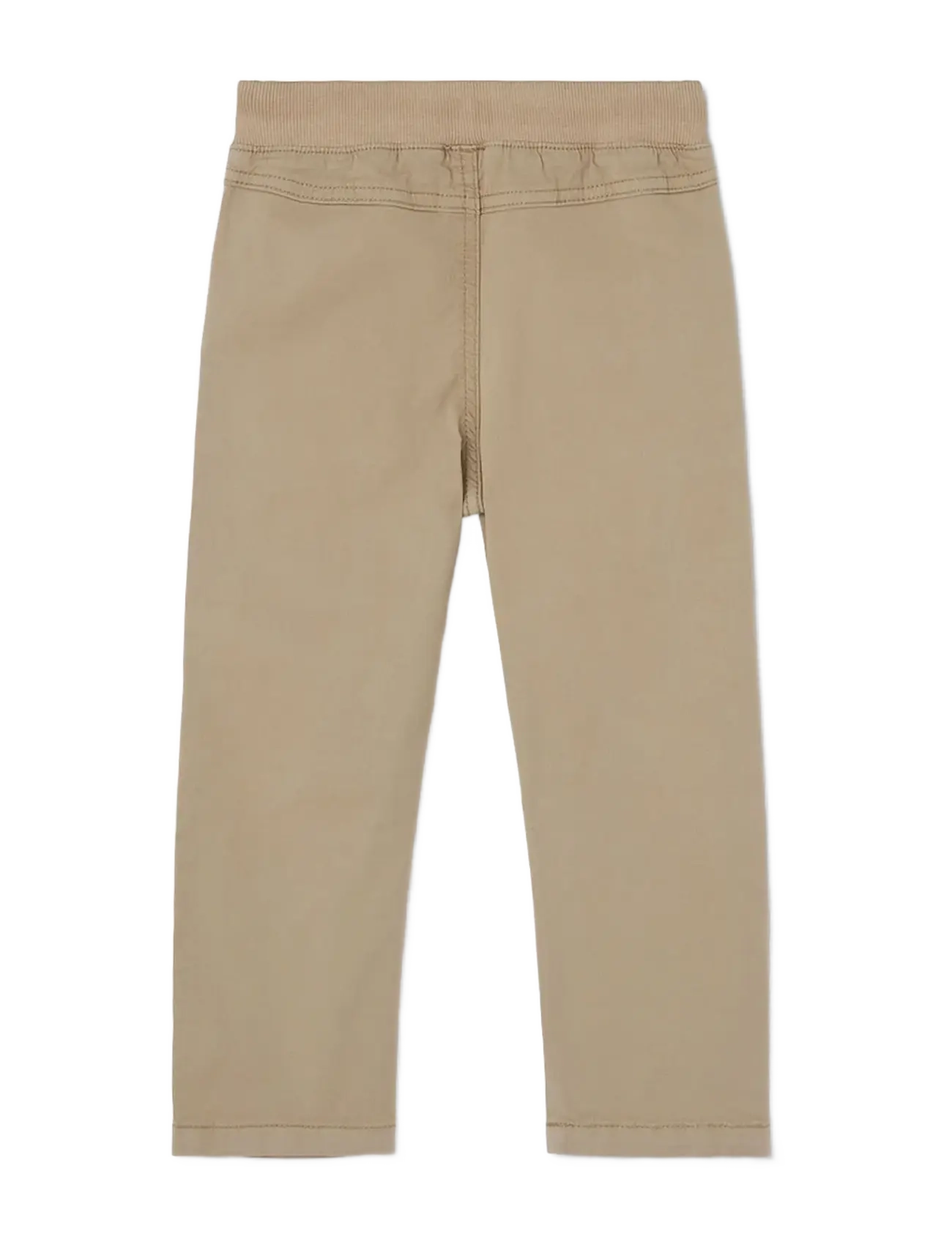 Boboli - Stretch gabardine trousers for boy -BCI - beebipüksid - sand - 2