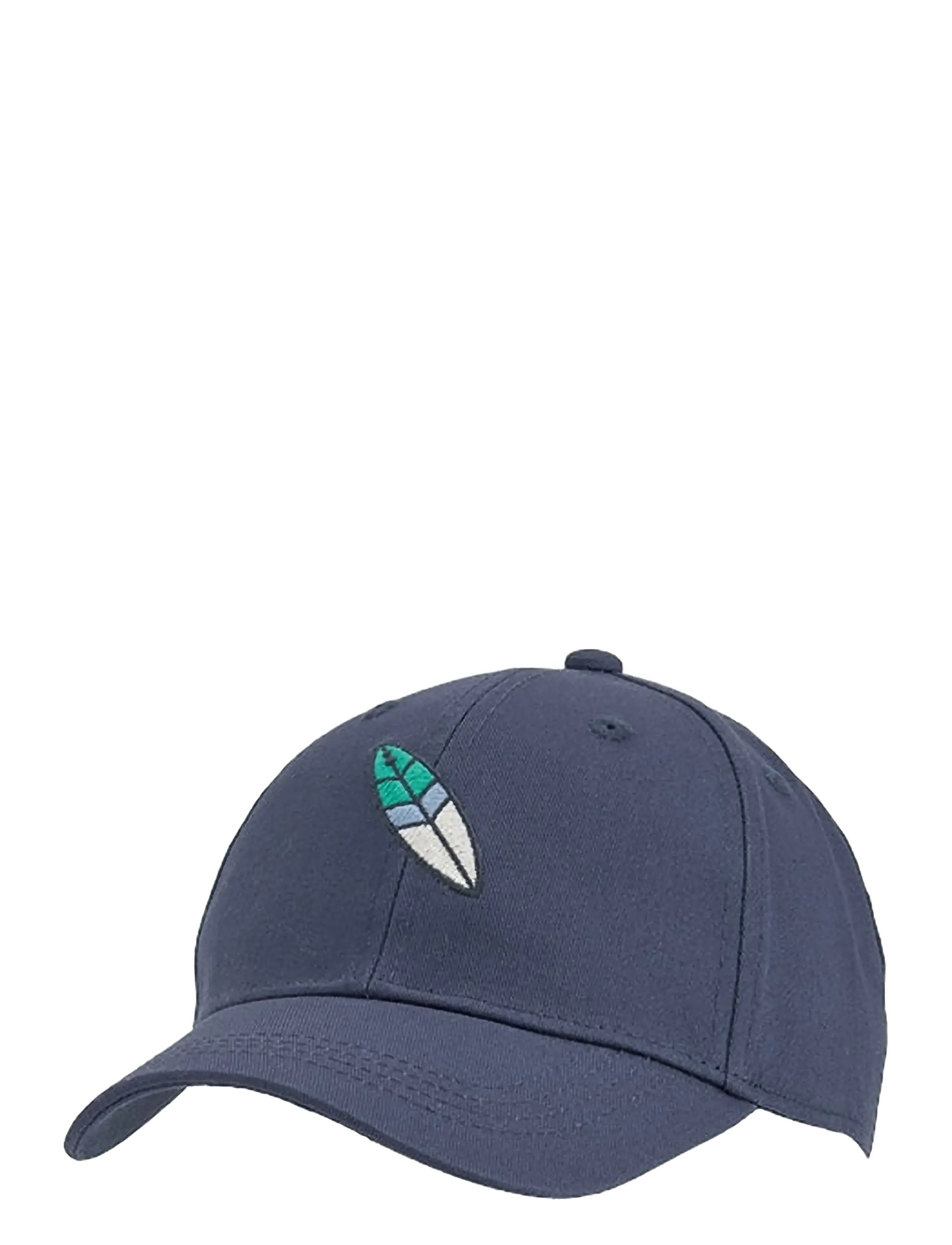 Boboli Twill Cap Unisex – BCI Cotton - Caps - BLUSH / navy