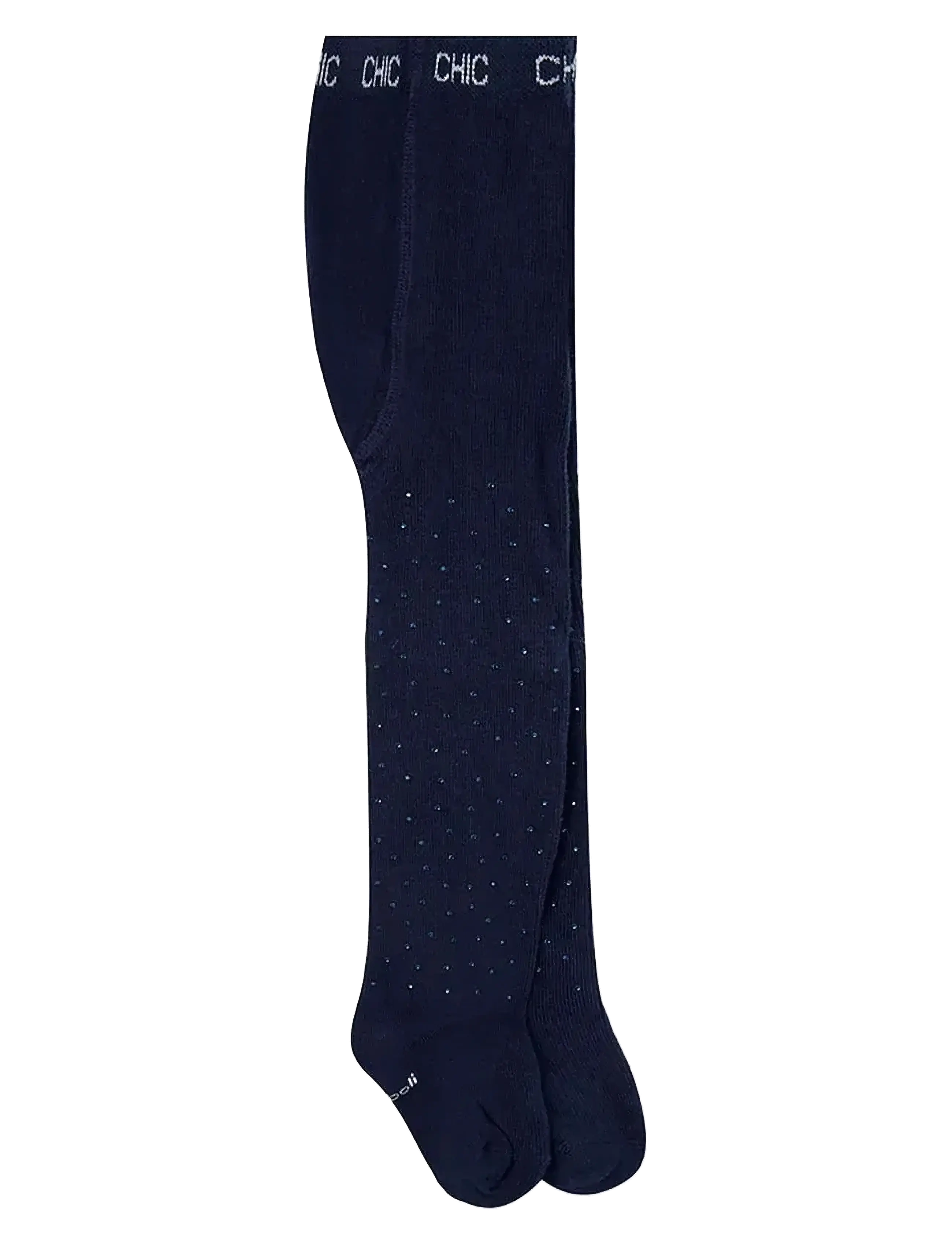 Boboli Thick Tights Crystals, Børn, Krystal Strømpebukser, Navy, Str: 86