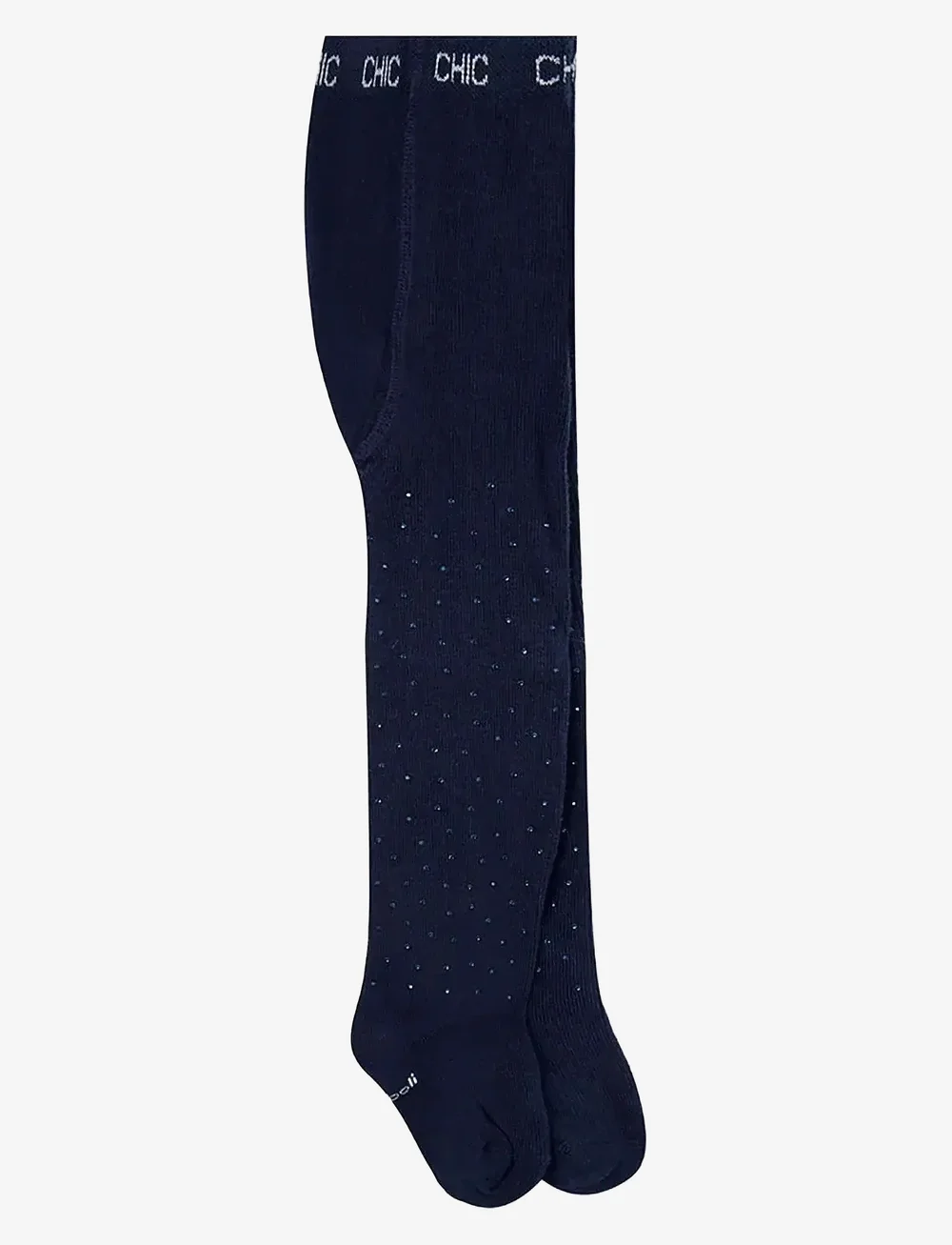 Boboli - Thick tights crystals - strømpebukser - navy - 0