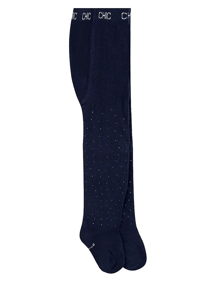 Boboli - Thick tights crystals - sukkpüksid - navy - 0