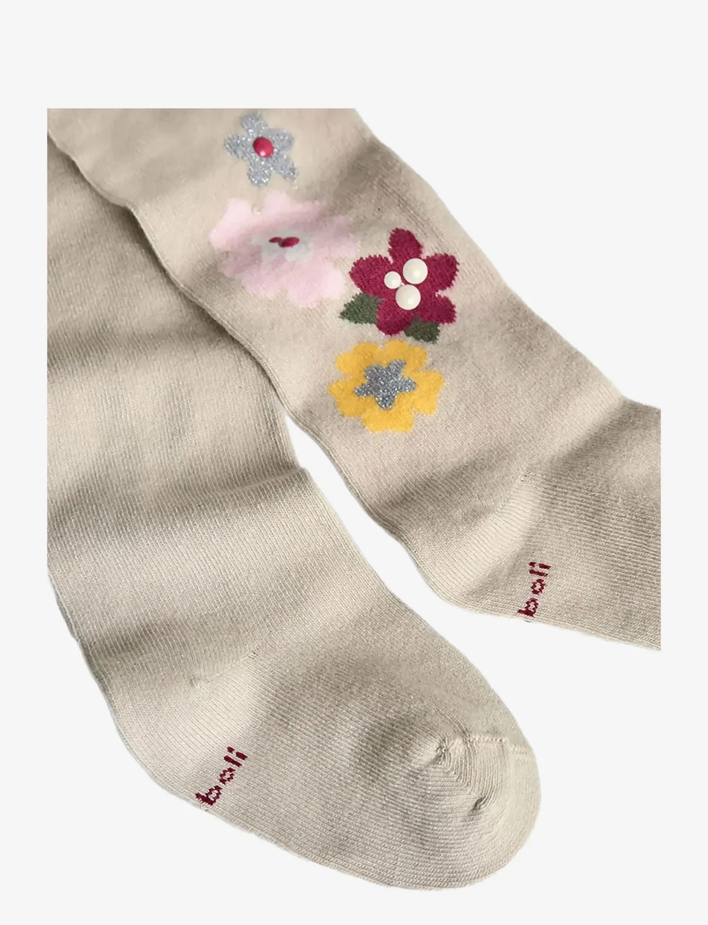 Boboli - Thick tights floral - strumpfhosen - crÈme - 1