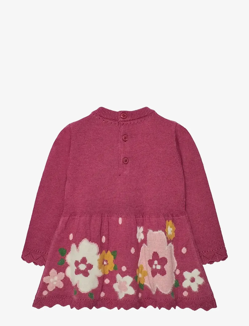 Boboli - Knitwear dress - langärmelige babykleider - raspberry - 1