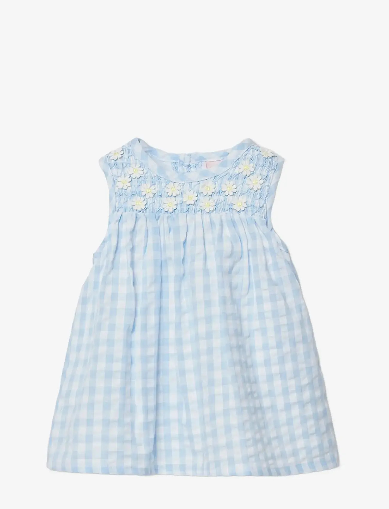 Boboli - Poplin dress check for baby -BCI - varrukateta beebi kleidid - checks - 0