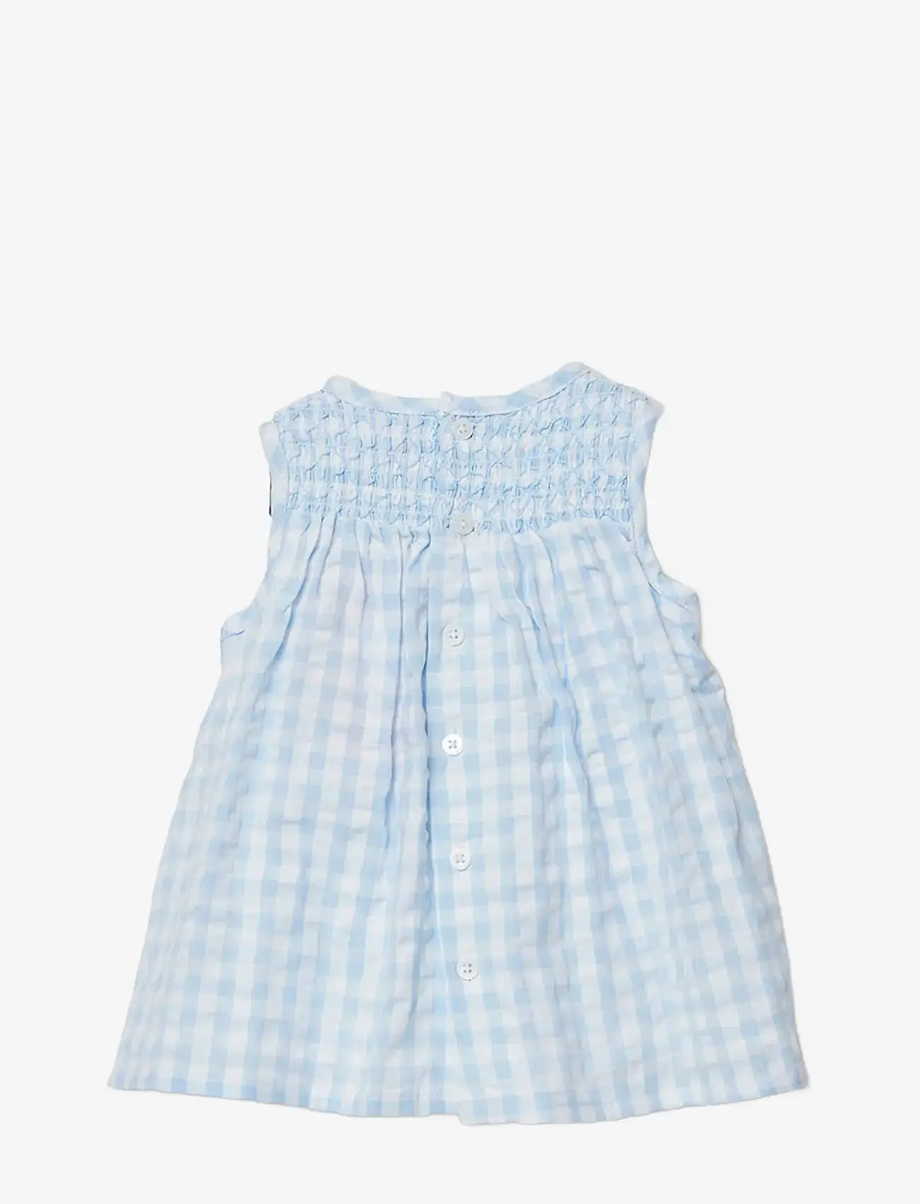 Boboli - Poplin dress check for baby -BCI - varrukateta beebi kleidid - checks - 1