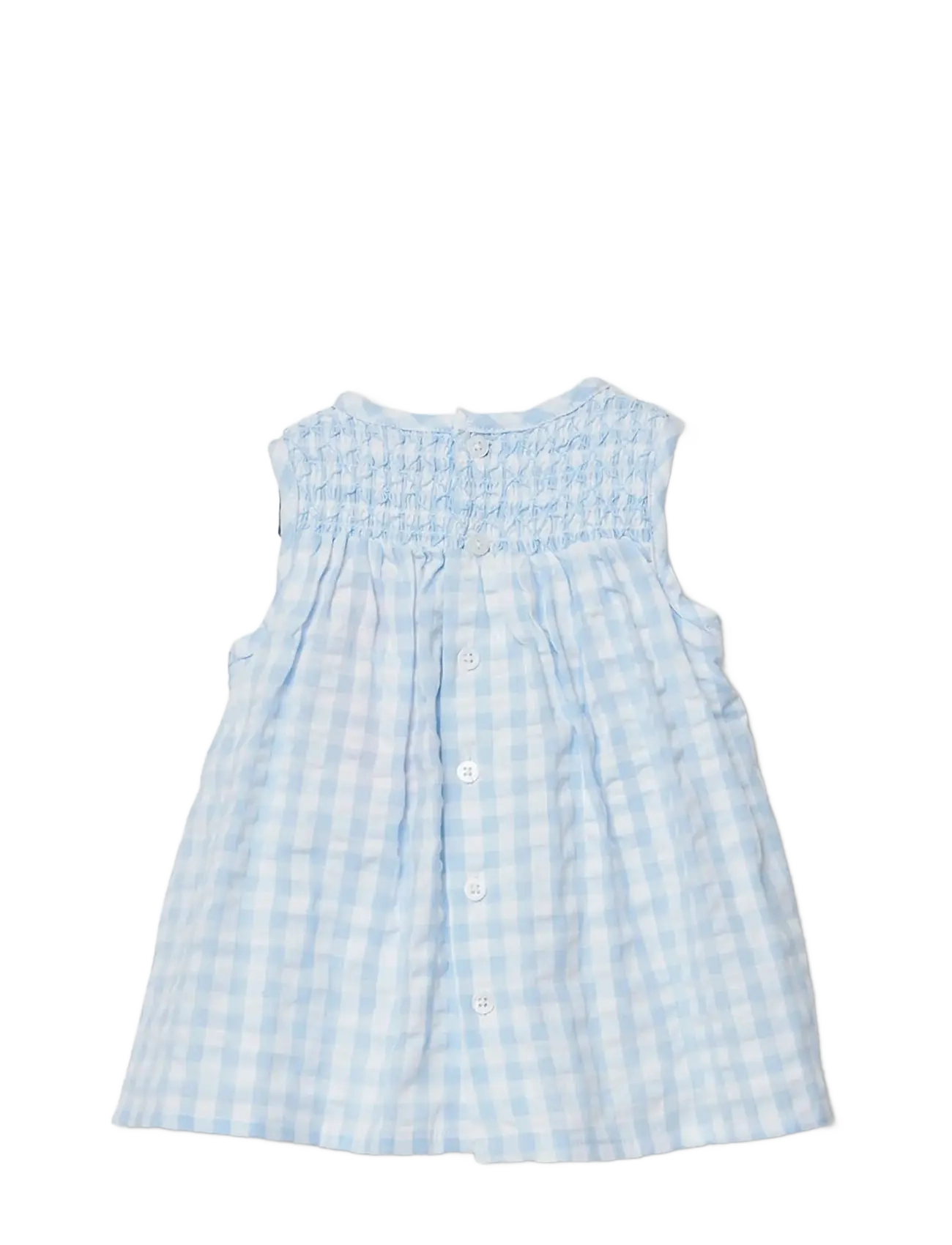 Boboli - Poplin dress check for baby -BCI - Ärmellose babykleider - checks - 1