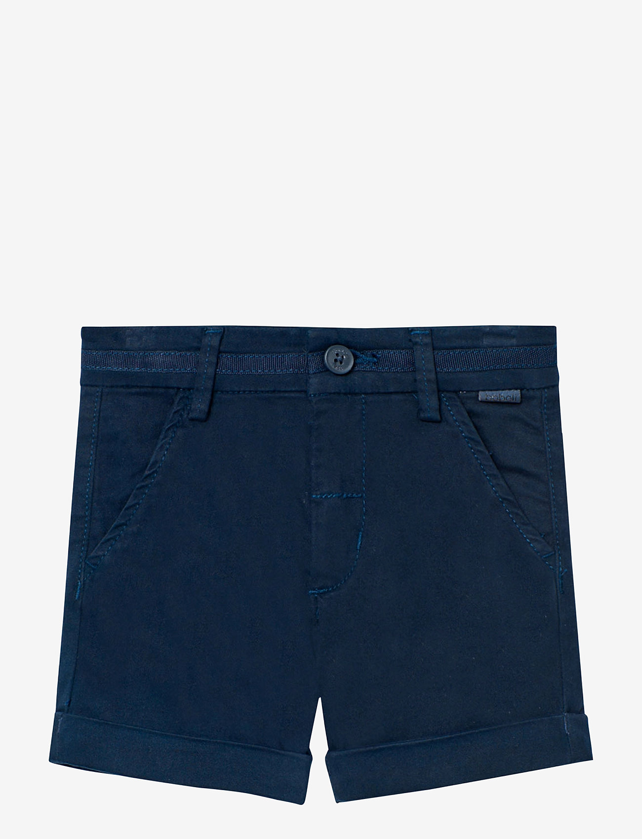 Boboli - Satin bermuda shorts - chino shorts - navy - 1