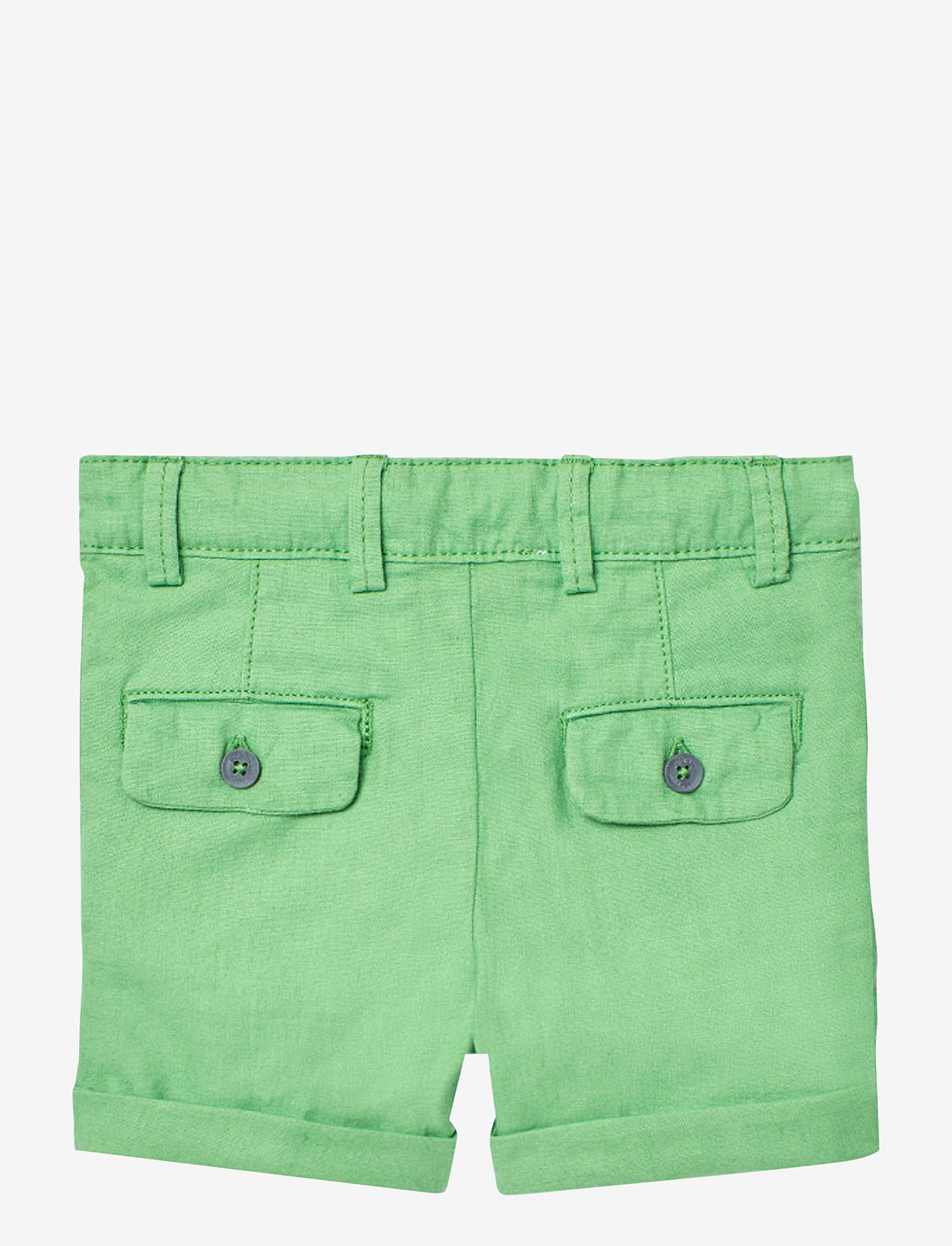 Boboli - Linen bermuda shorts - chino lühikesed püksid - green - 2