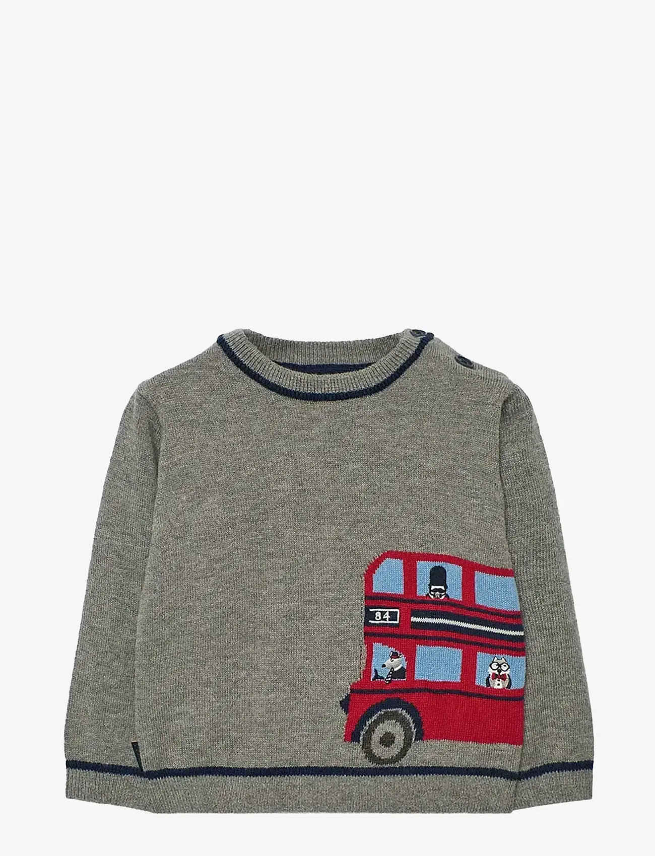 Boboli - Knitwear pullover - peysur - grey - 0