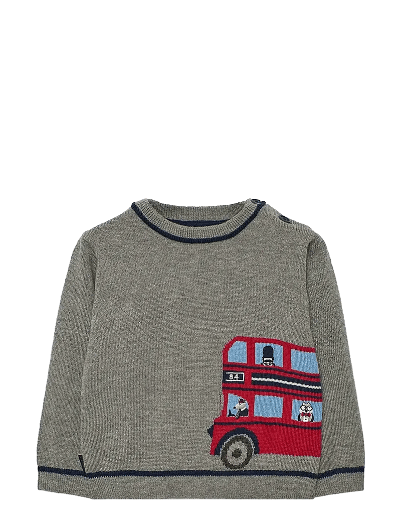 Boboli - Knitwear pullover - peysur - grey - 0