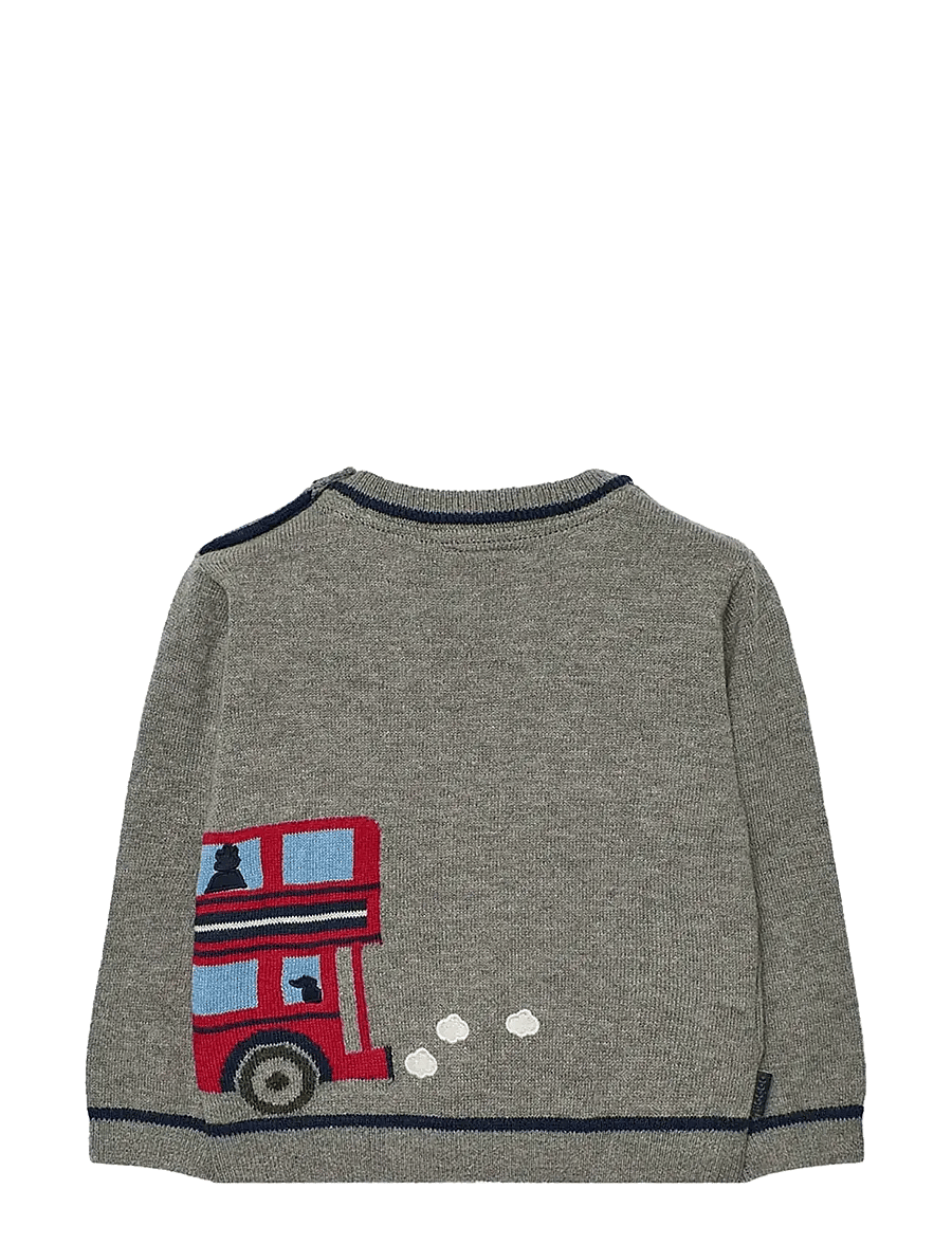 Boboli - Knitwear pullover - trøjer - grey - 1