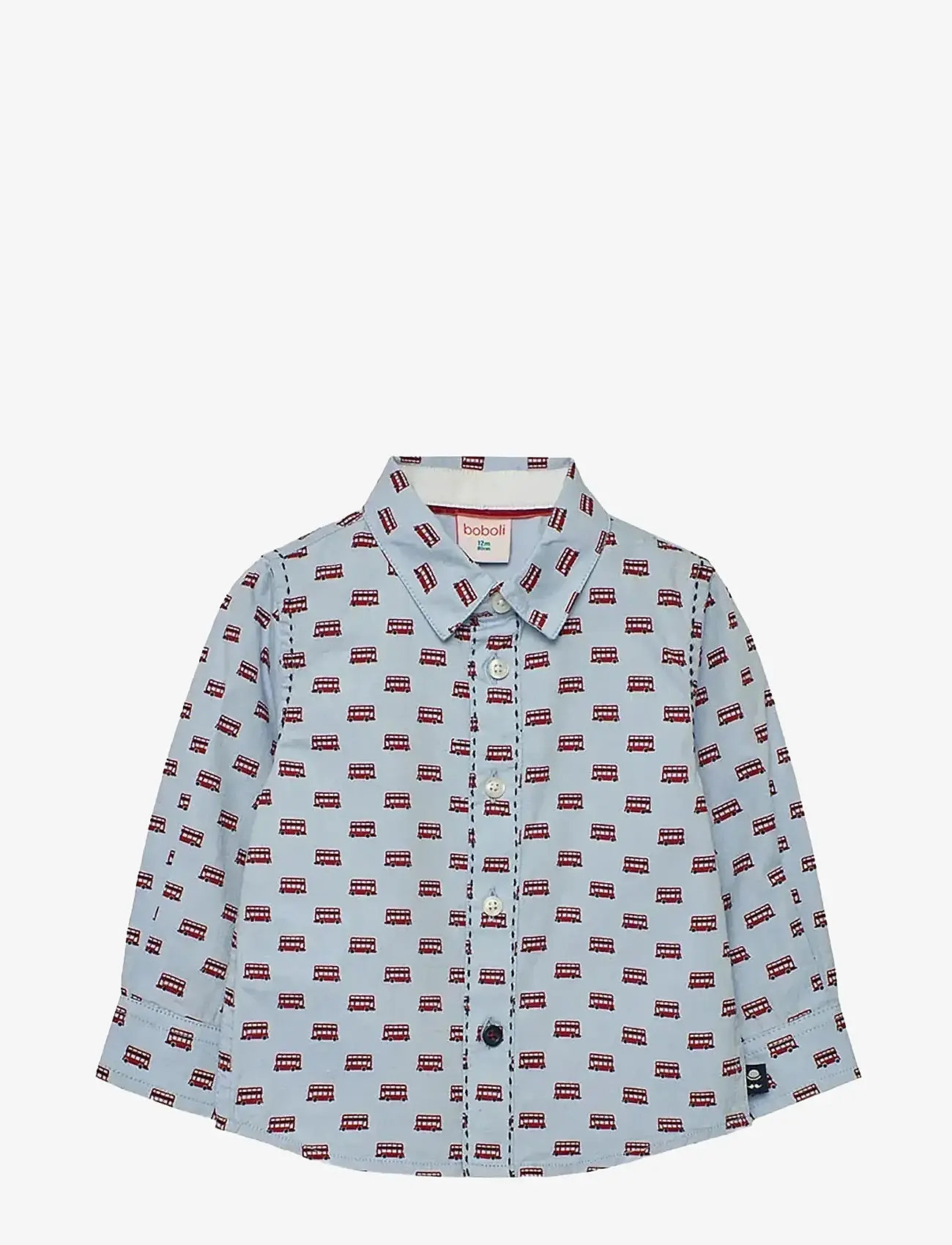 Boboli - Ox d long sleeves shirt - langærmede skjorter - print - 0
