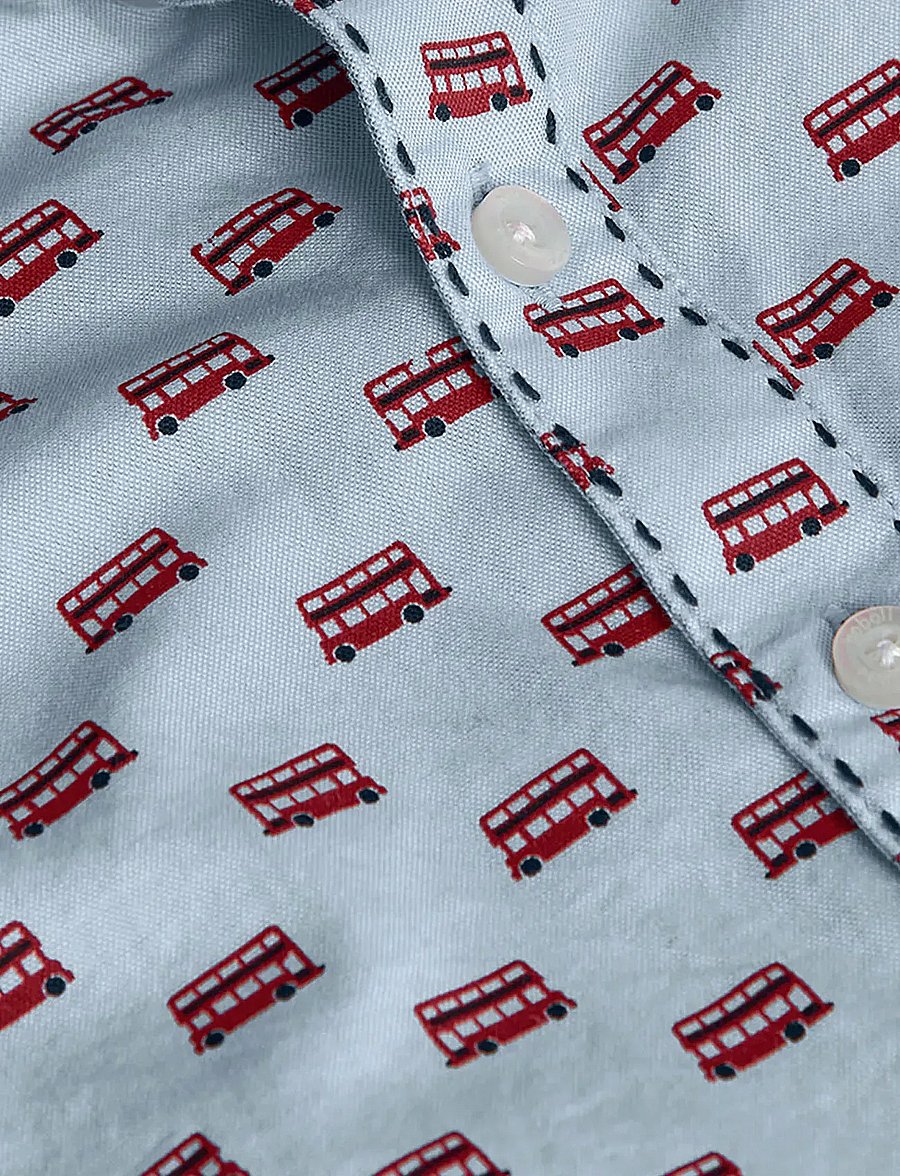 Boboli - Ox d long sleeves shirt - chemises à manches longues - print - 2