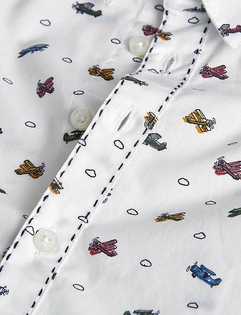 Boboli - Poplin shirt printed - långärmade skjortor - print - 2