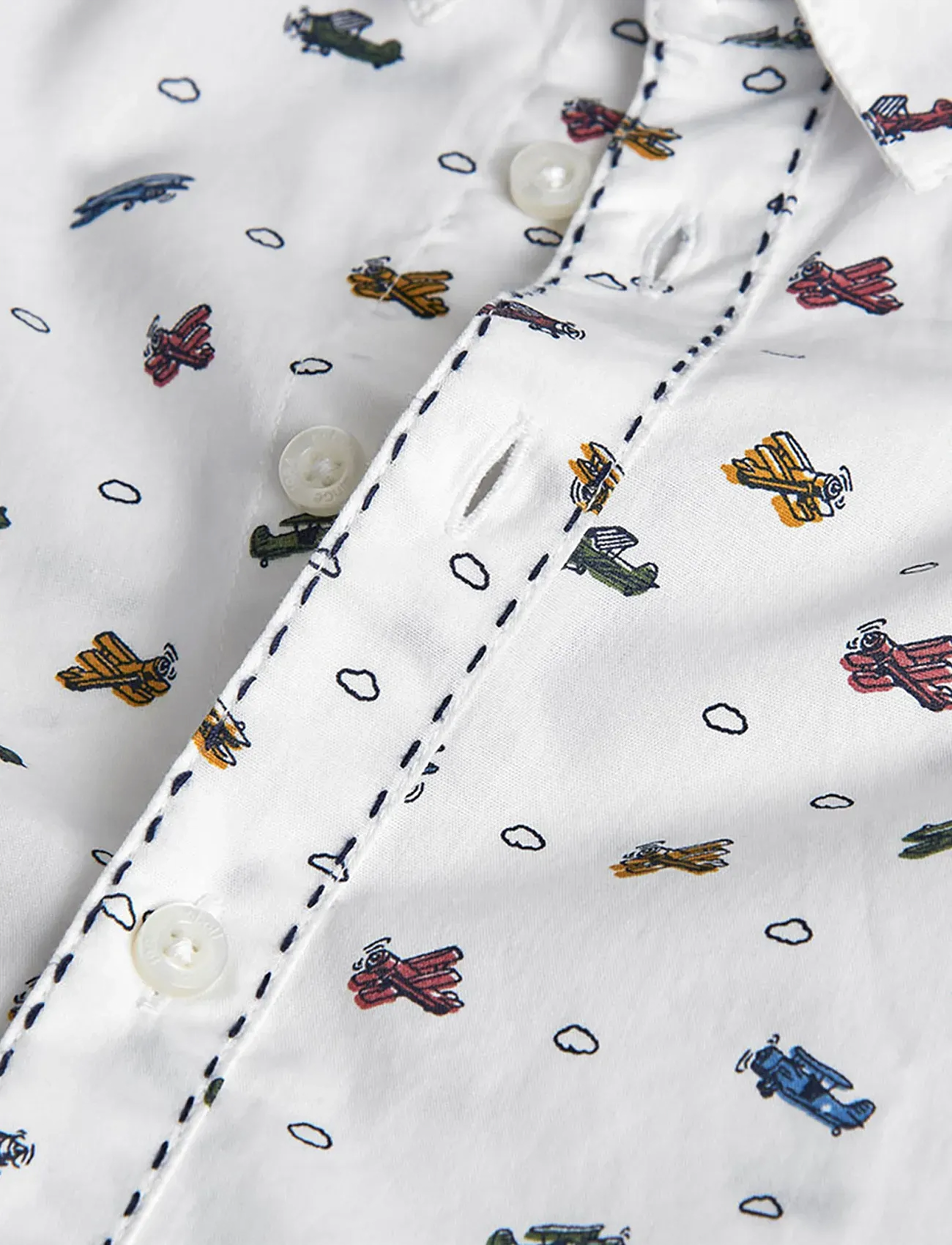 Boboli - Poplin shirt printed - langærmede skjorter - print - 2