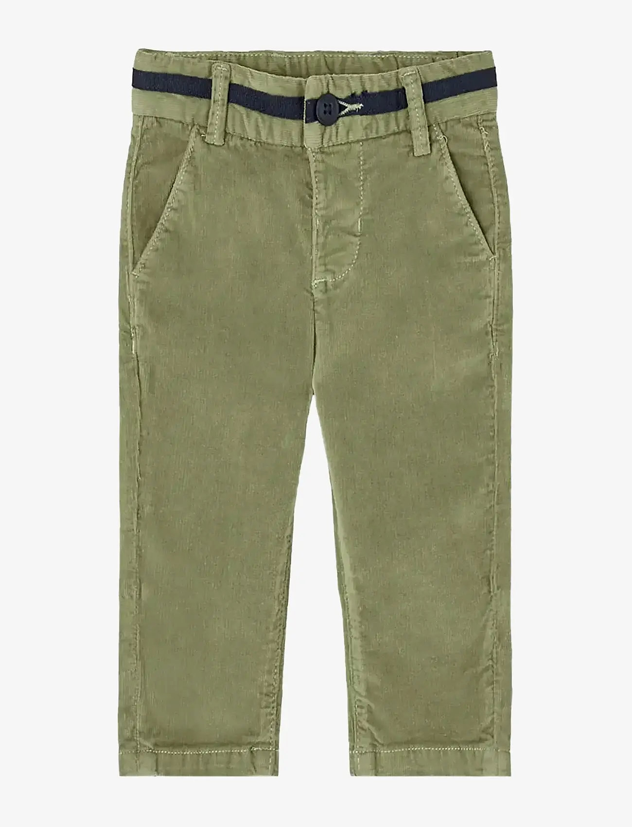 Boboli - Microcorduroy trousers - babybyxor - vert - 0