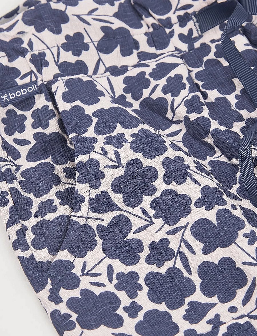 Boboli - Viscose trouser floral for girl - babybukser - print - 3