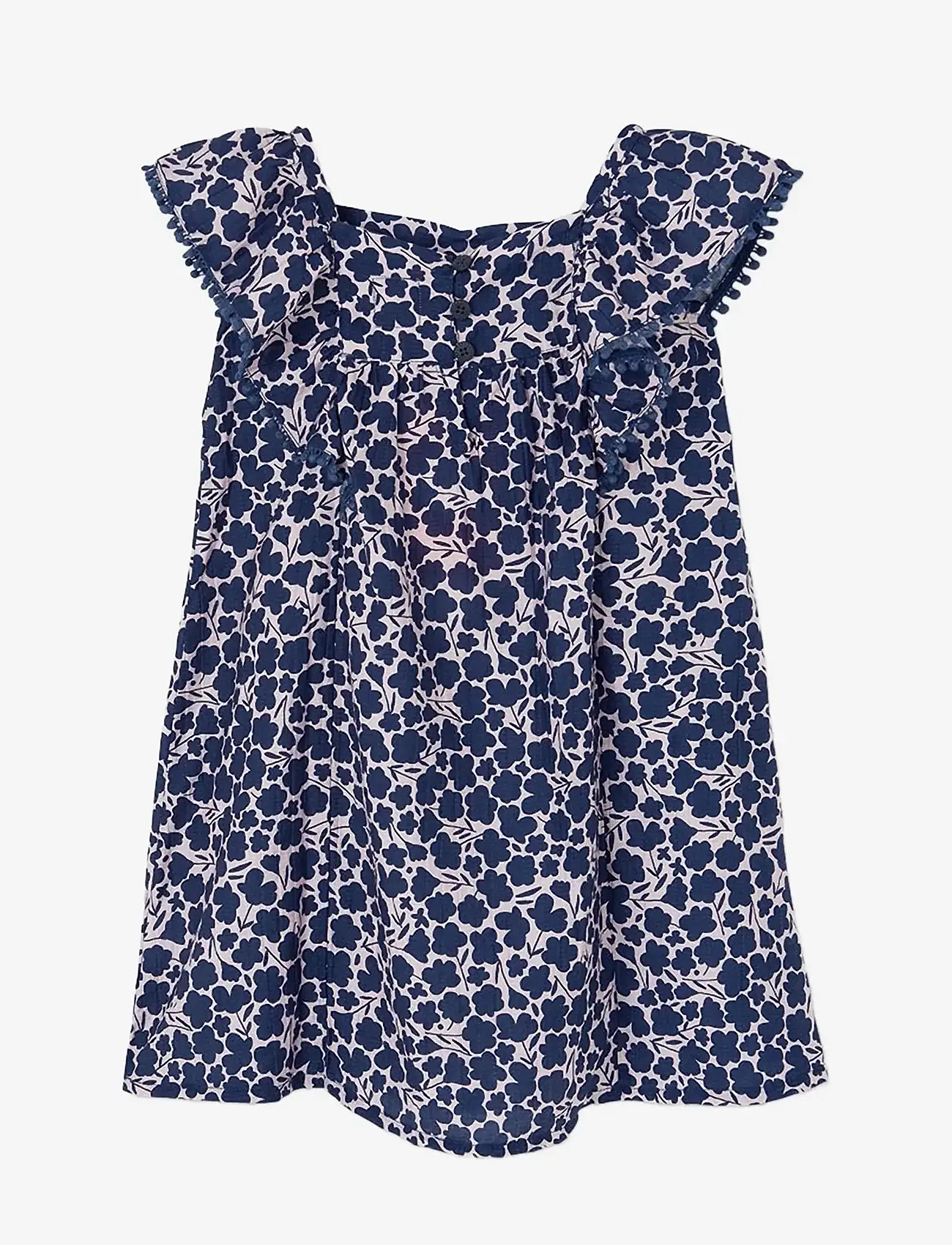 Boboli - Viscose dress floral for girl - varrukateta beebi kleidid - print - 2