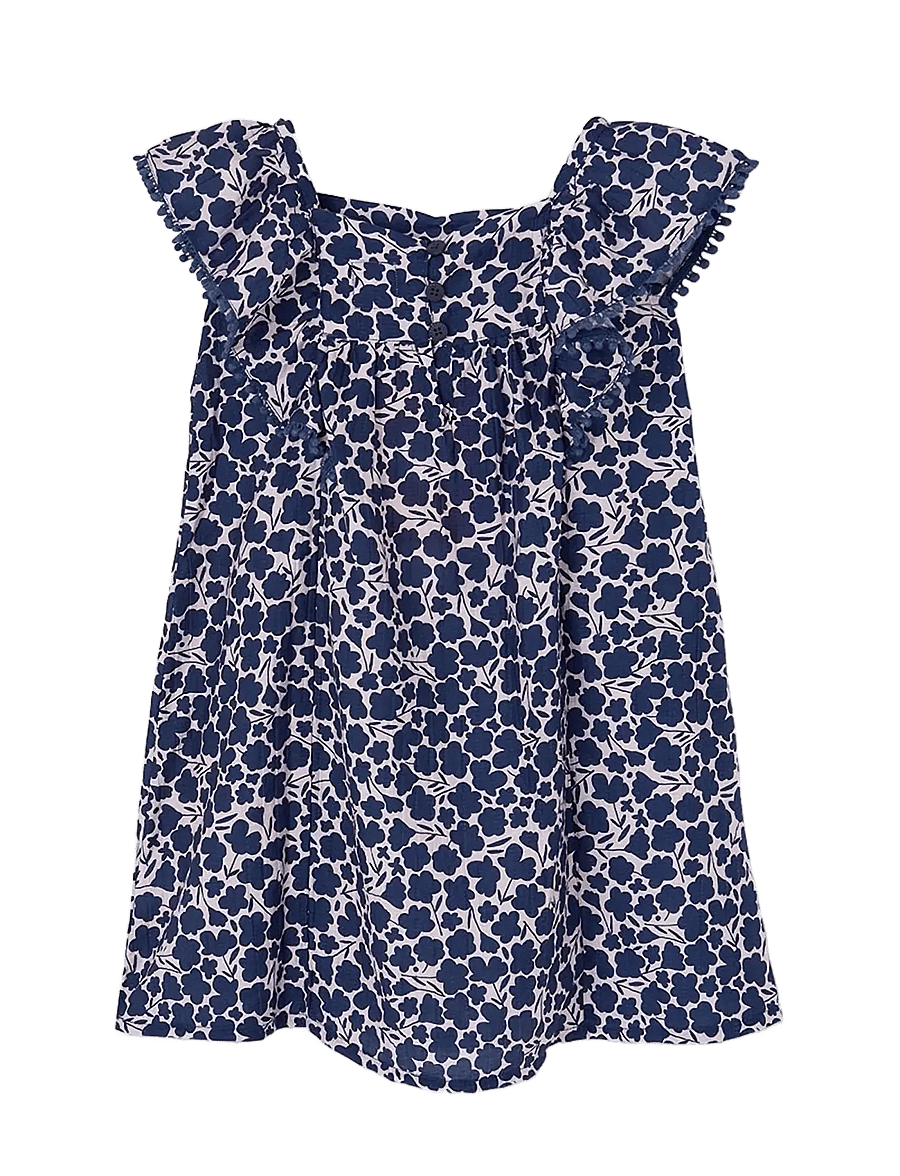 Boboli - Viscose dress floral for girl - Ärmellose babykleider - print - 2