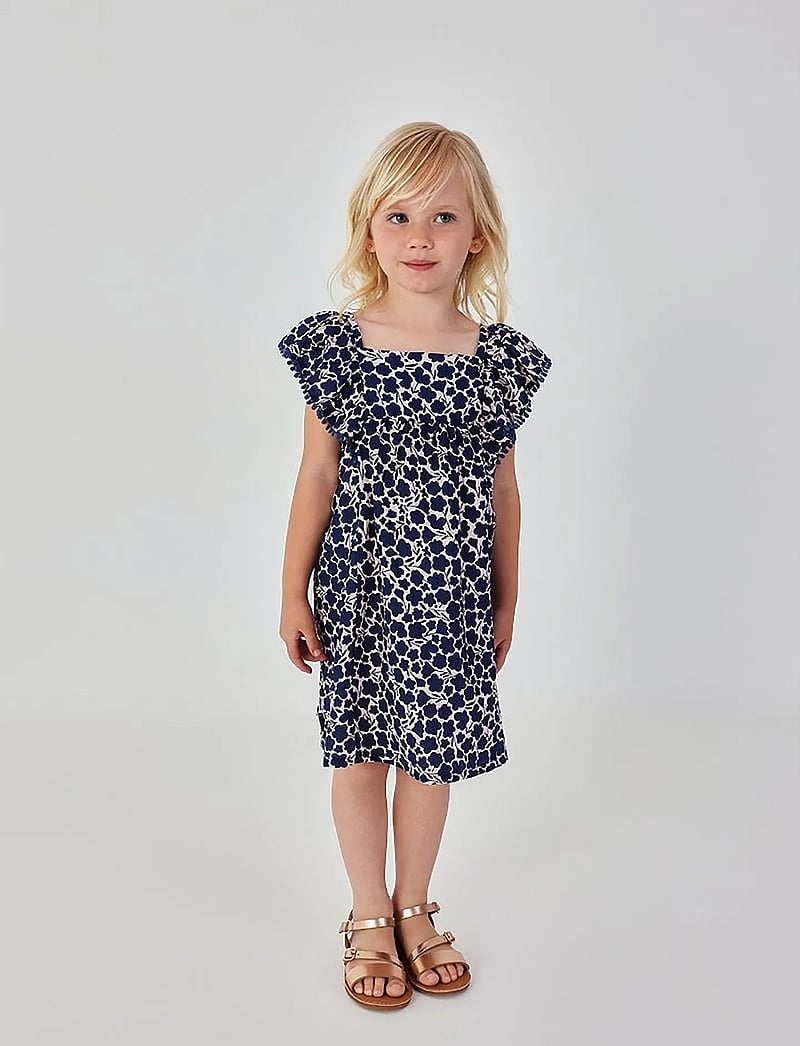 Boboli - Viscose dress floral for girl - varrukateta beebi kleidid - print - 0