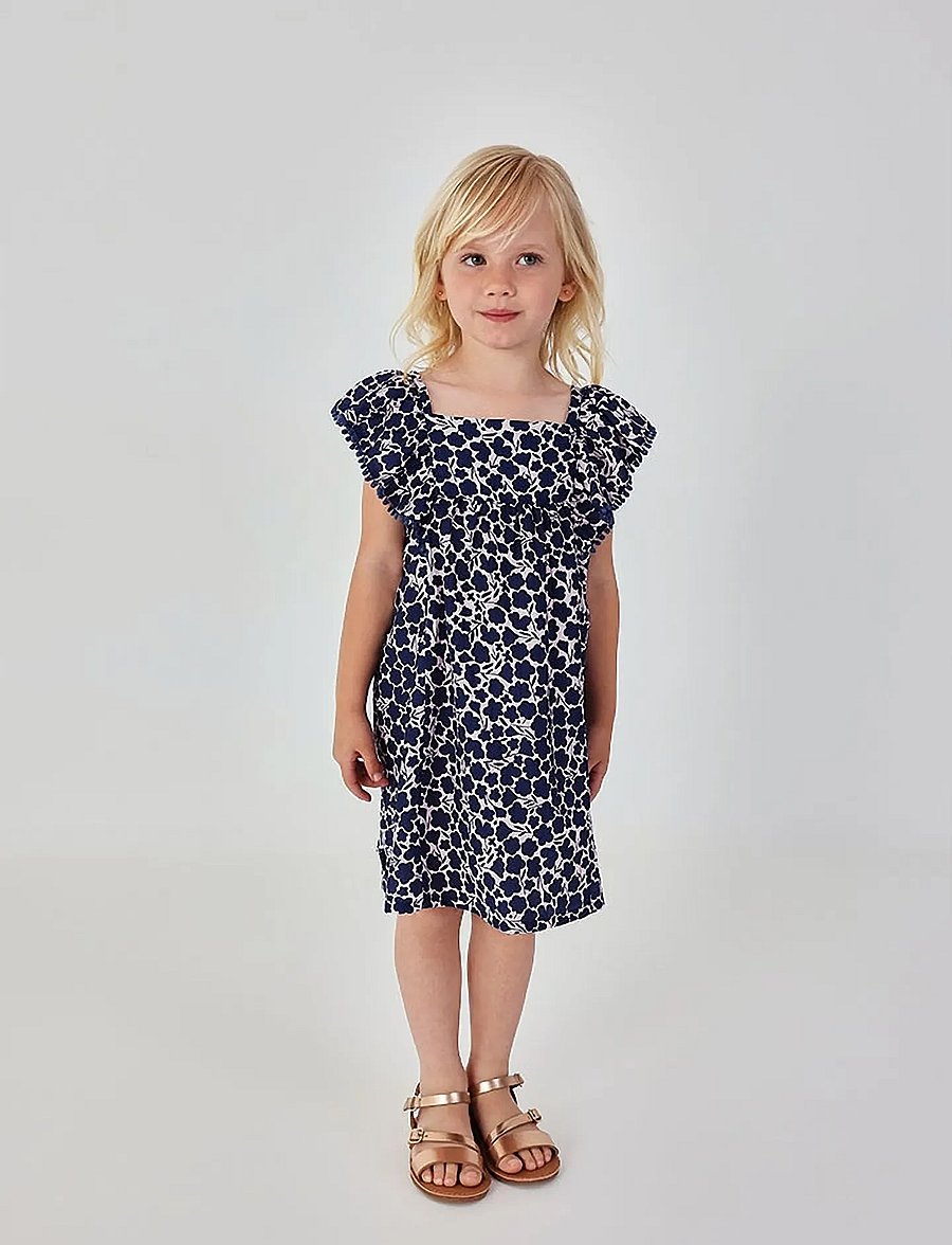 Boboli - Viscose dress floral for girl - Ärmellose babykleider - print - 0