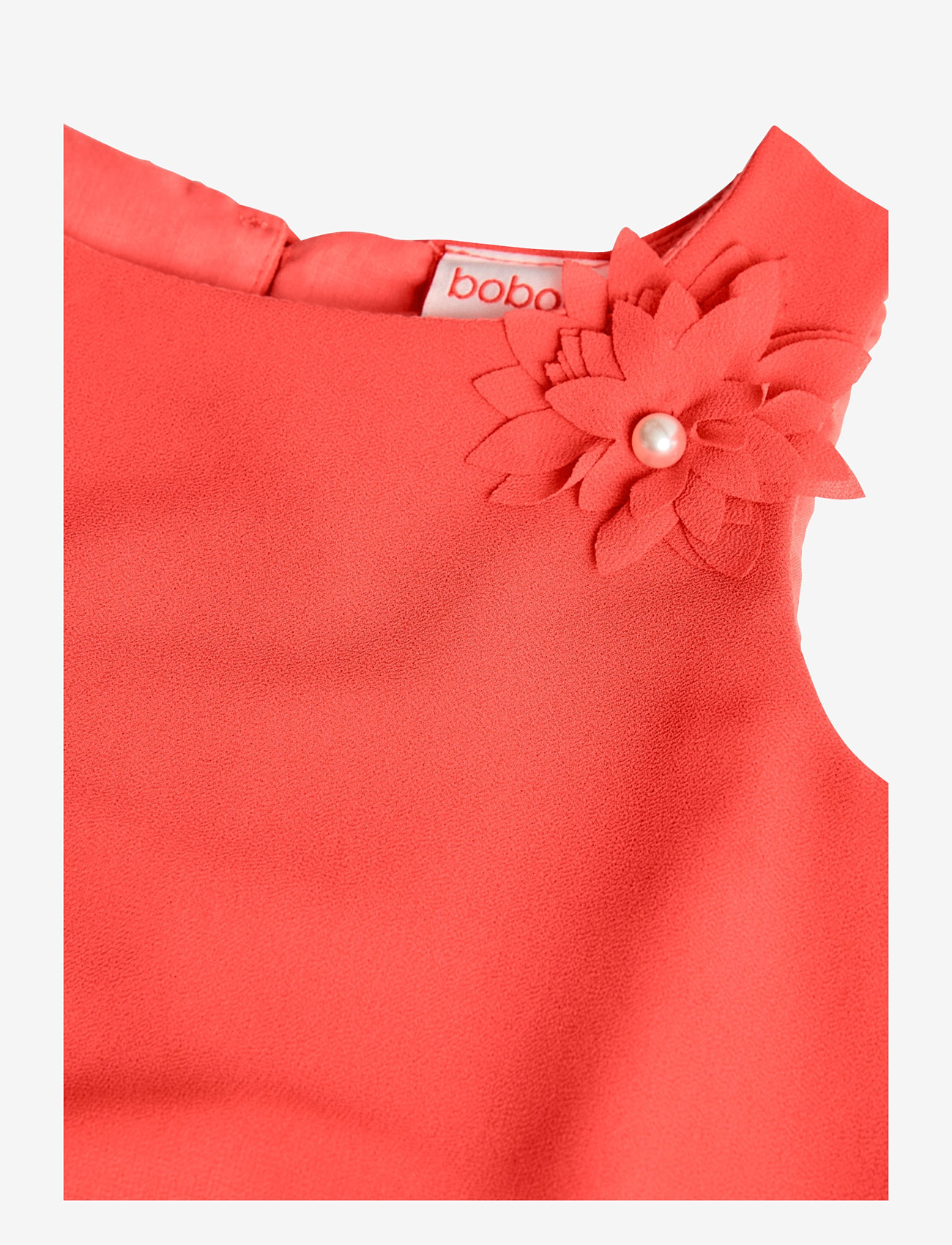 Boboli - Blouse gauze sleevless - linnen - watermelon - 3