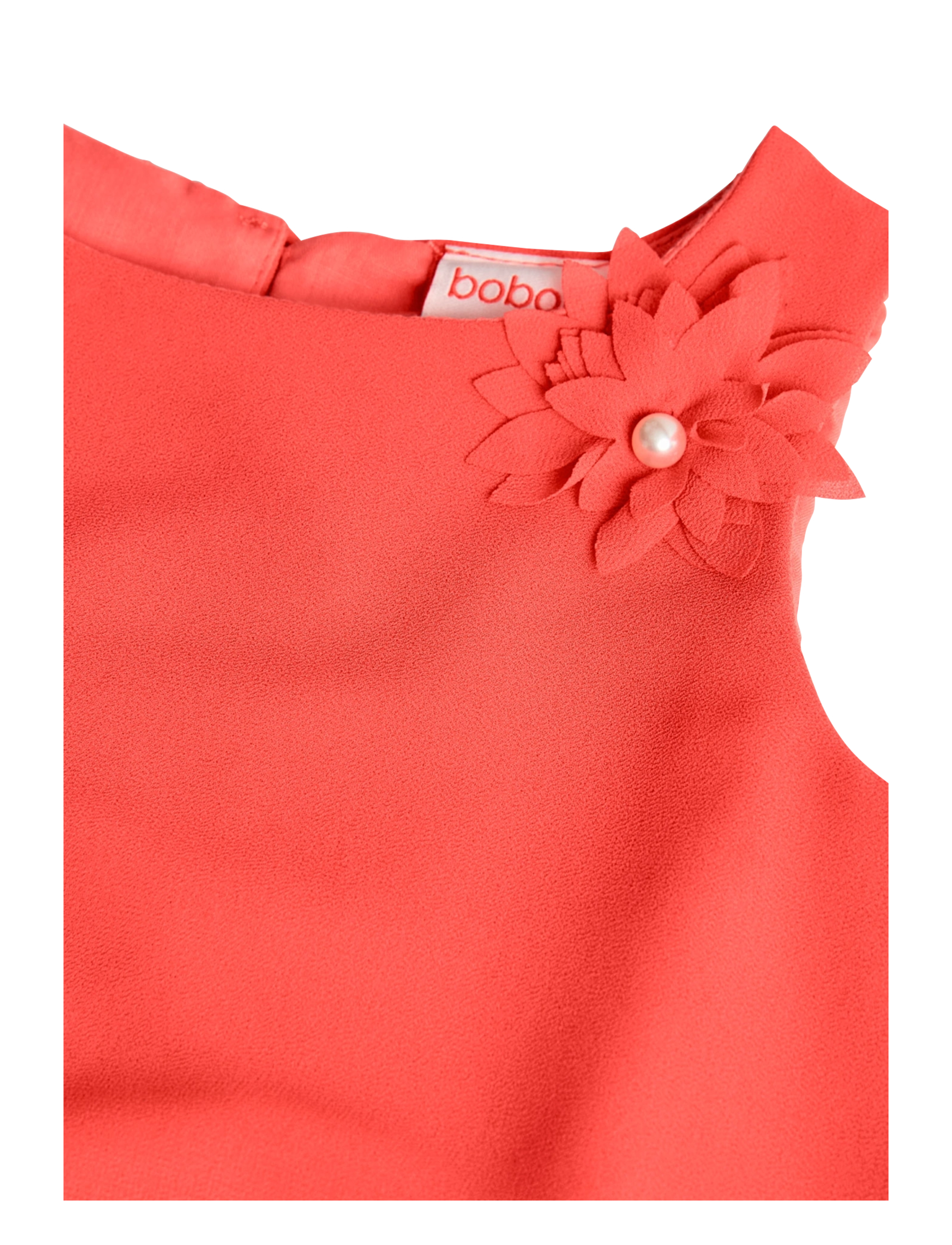 Boboli - Blouse gauze sleevless - tanktops - watermelon - 3