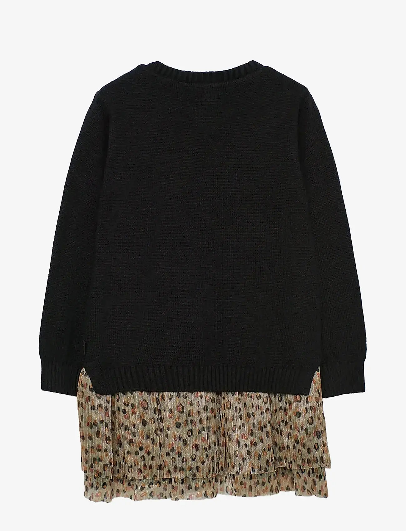 Boboli - Knitwear dress - langærmede hverdagskjoler - black - 1