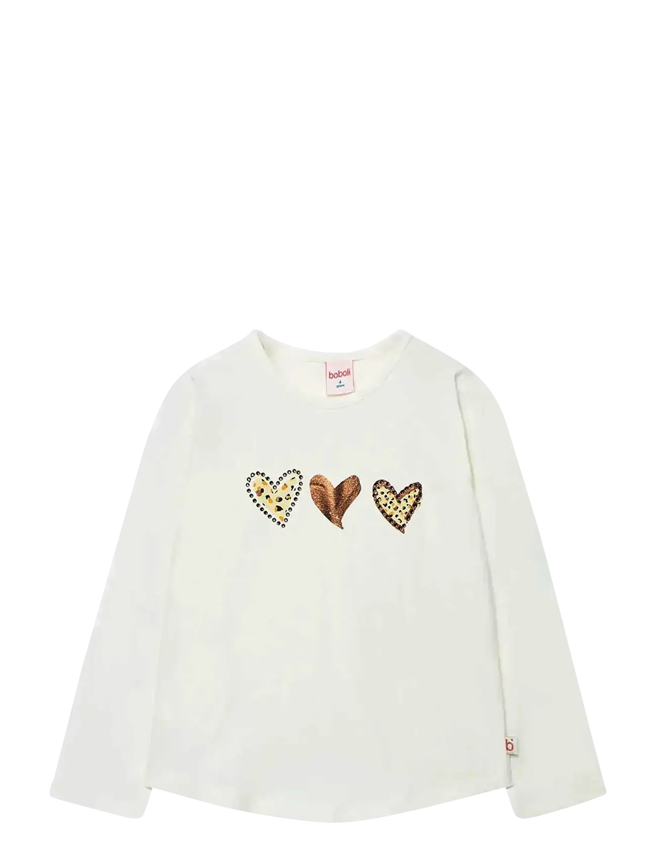 Boboli Stretch knit t-Shirt - 4 for 3 - OFF WHITE / cream