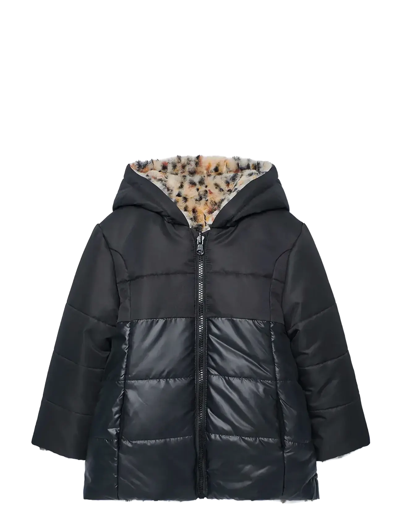 BOBOLI Reversible Parka Combined Schwarz - 116 - Kinder