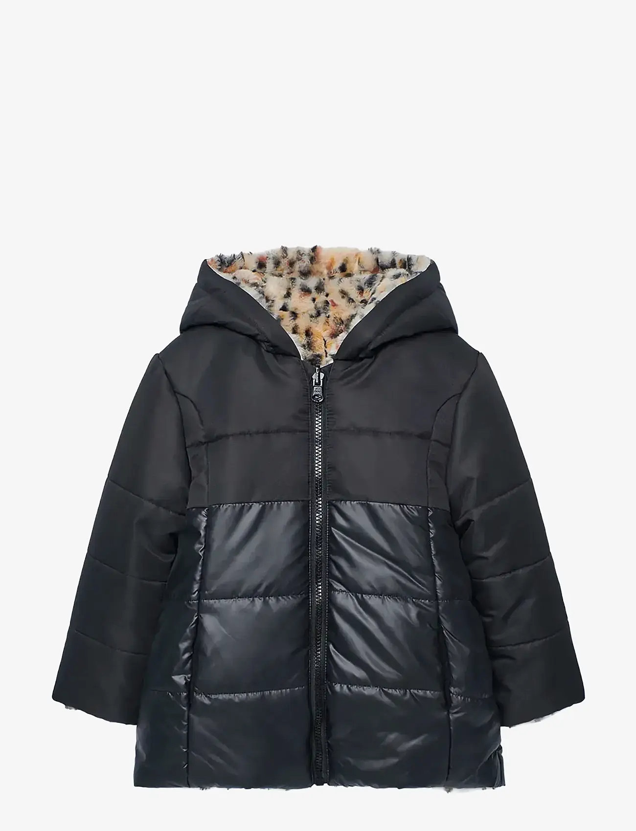 Boboli - Reversible parka combined - vinterjackor - black - 0