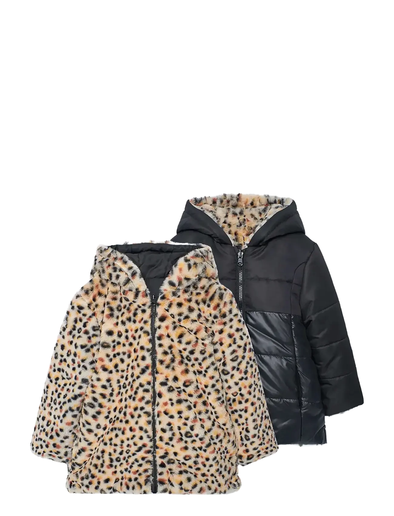 Boboli - Reversible parka combined - winterjacke - black - 2