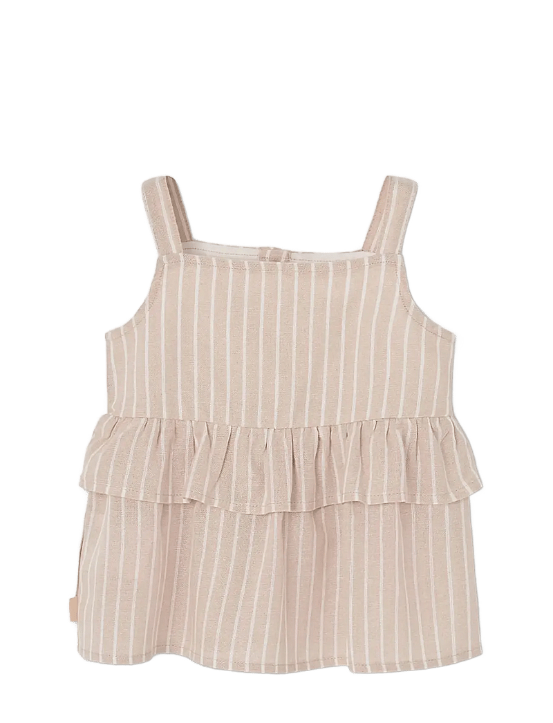 Boboli - Shirt linen striped for girl - linnen - stripes - 1