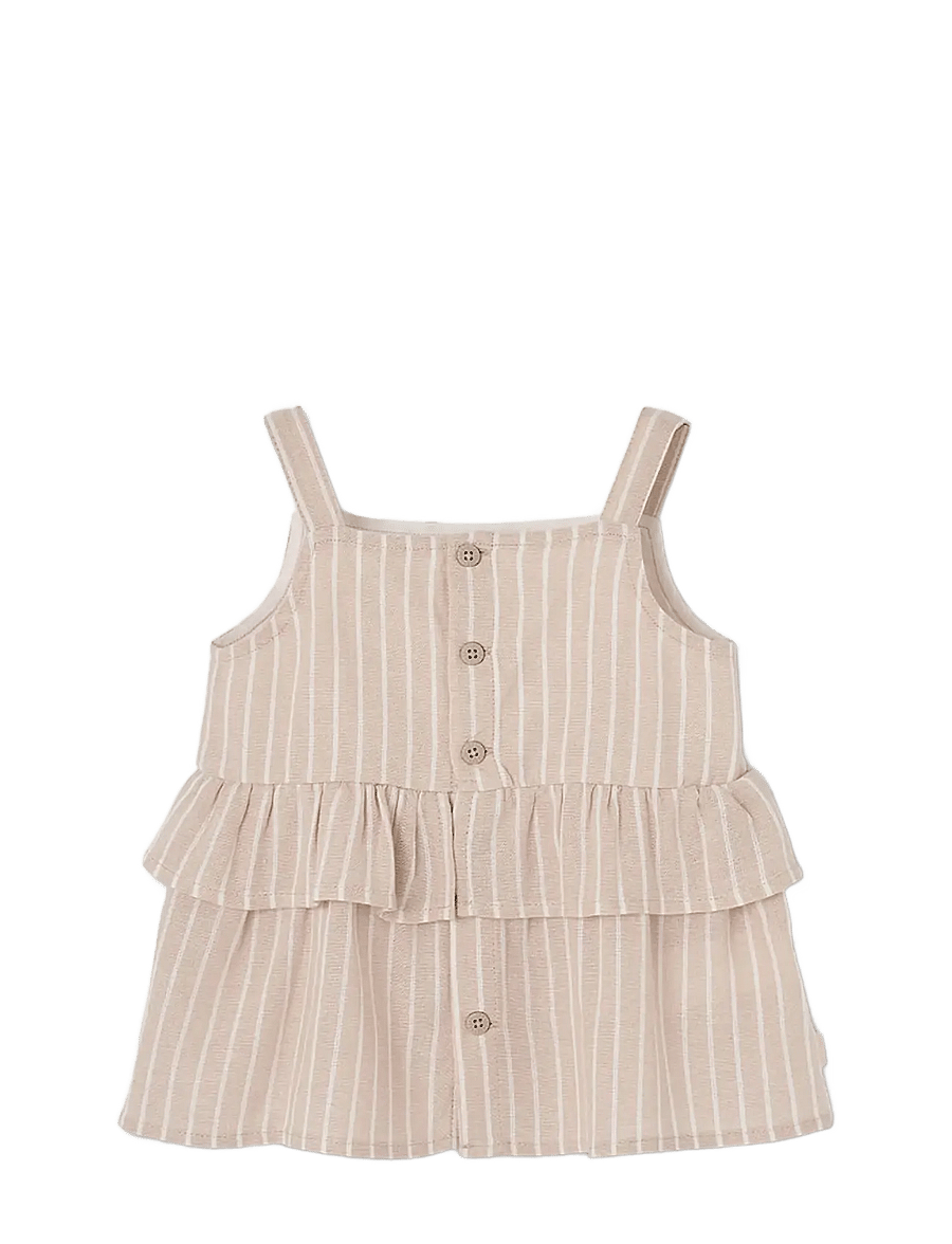 Boboli - Shirt linen striped for girl - topit - stripes - 2