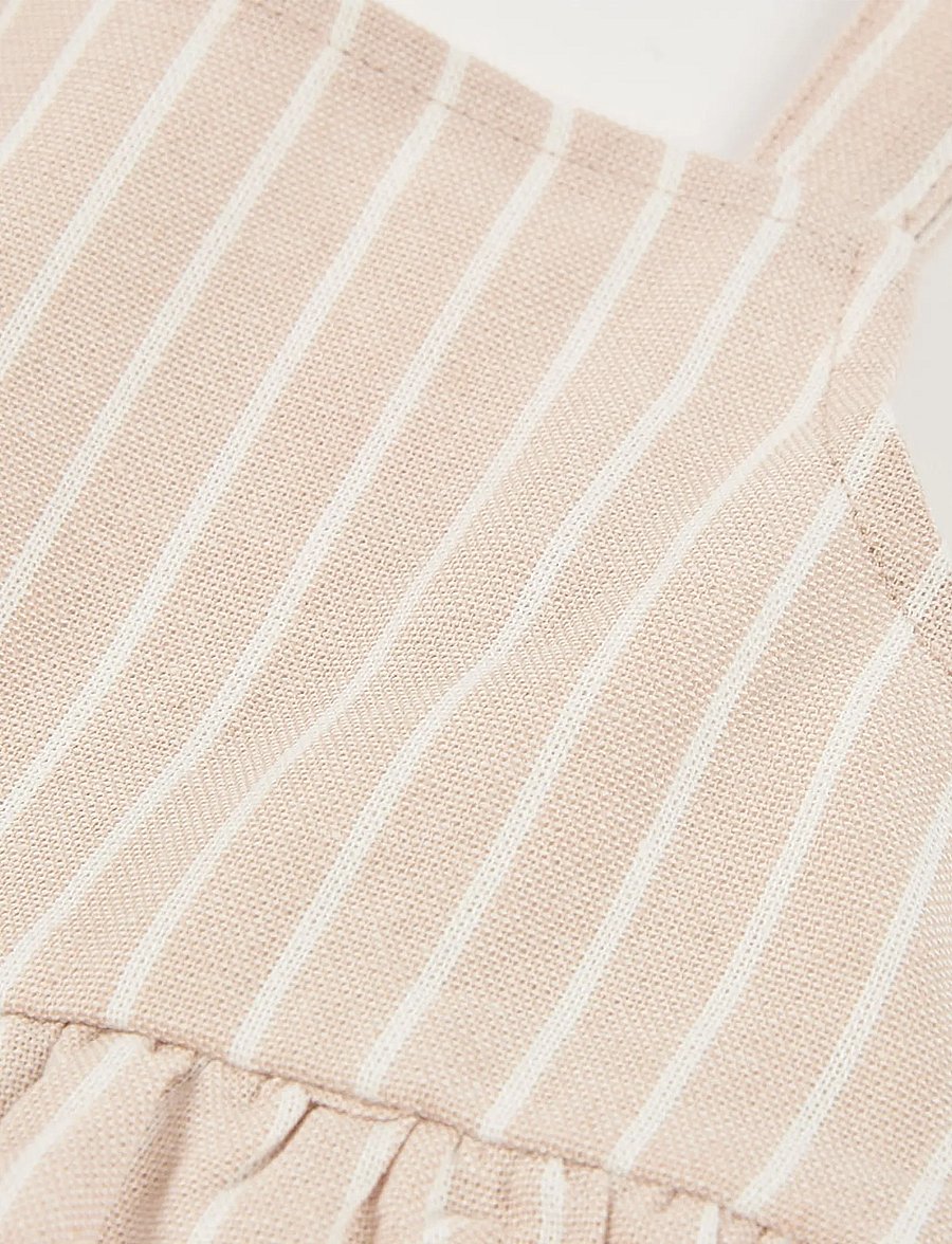 Boboli - Shirt linen striped for girl - topit - stripes - 3