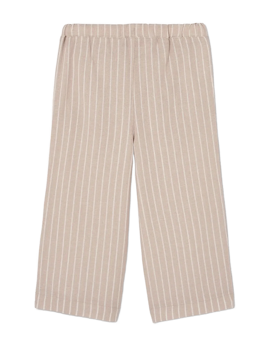 Boboli - Linen trousers striped for girl - bukser - stripes - 2