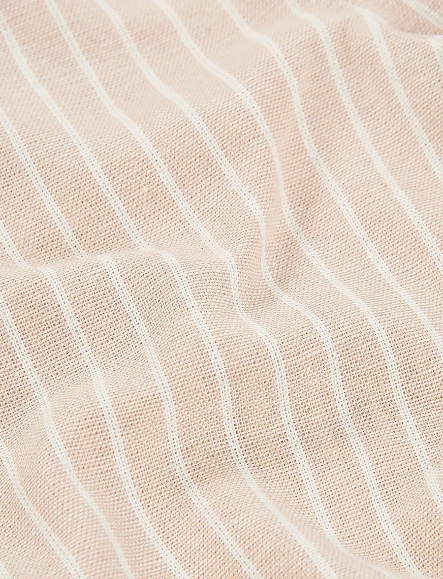 Boboli - Linen trousers striped for girl - bukser - stripes - 4