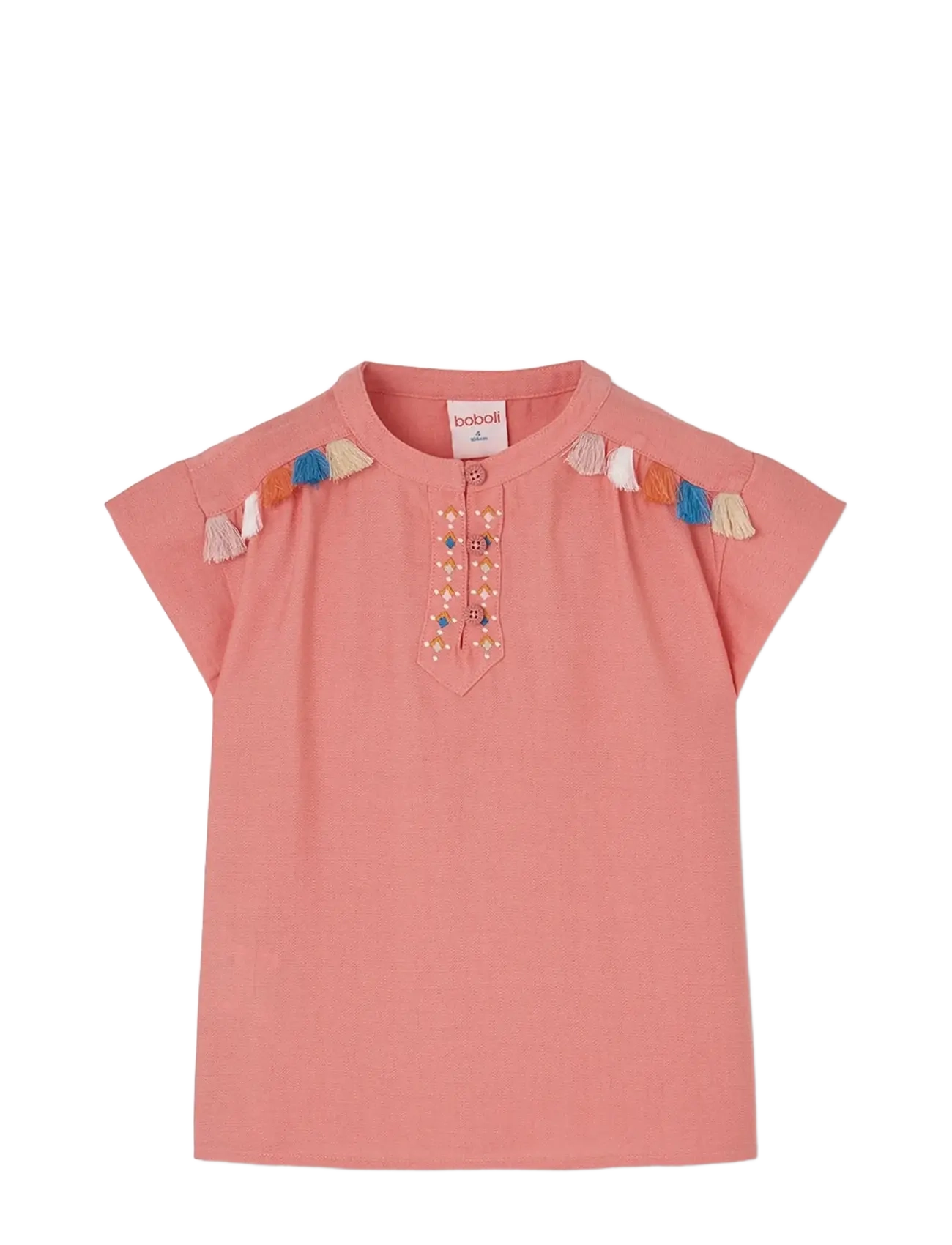 Boboli Shirt For Girl, 92, Shirts, Rosa - Short-sleeved Kinder