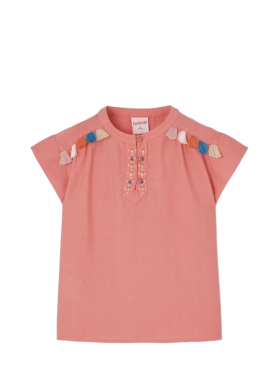 Boboli - Shirt for girl - kurzärmlige hemden - rose - 0